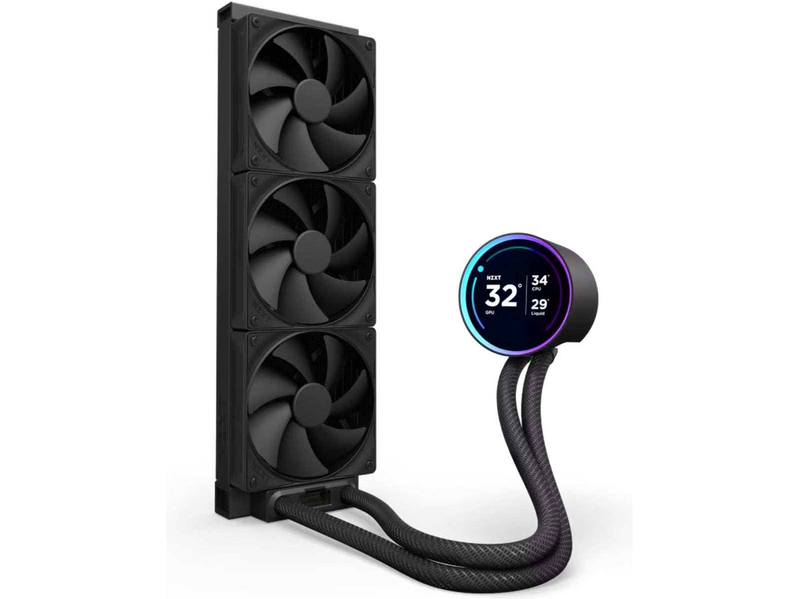NZXT Kraken 360 Elite V2 2024 Køler (sort) CPU - Vandkøling