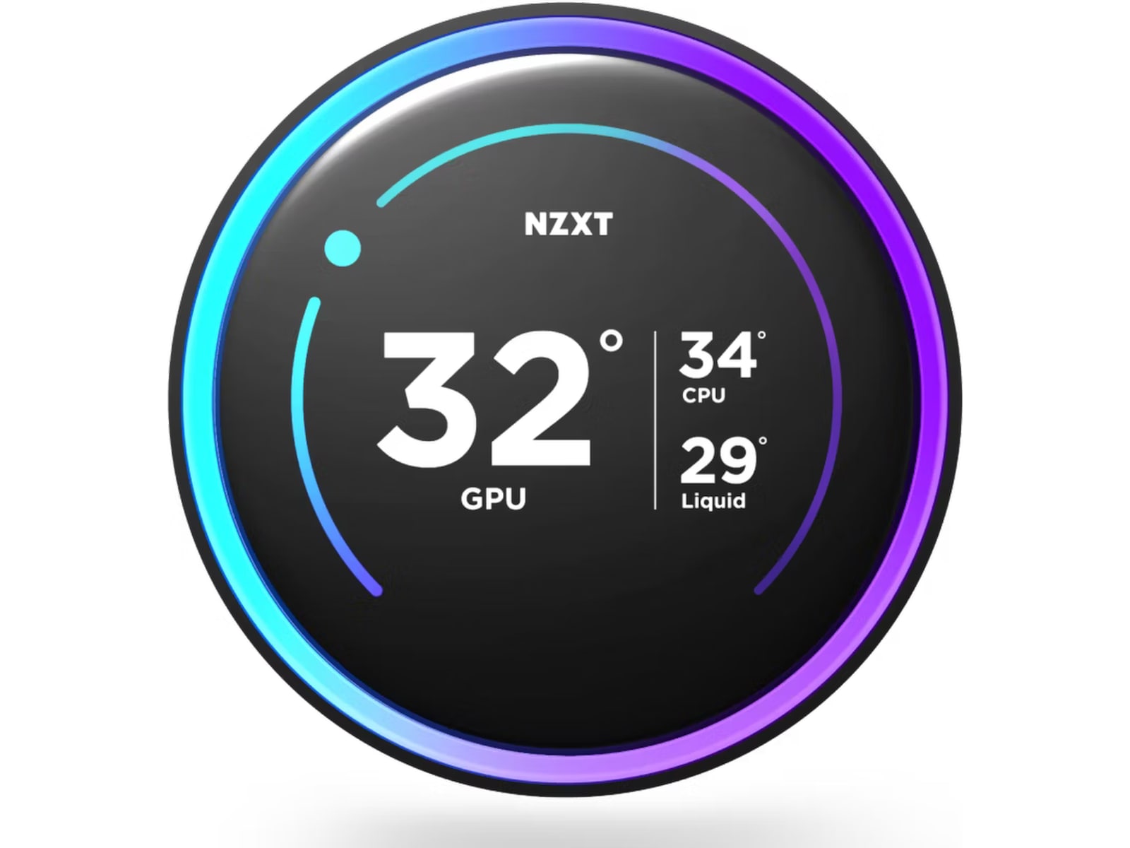 NZXT Kraken 360 Elite V2 2024 RGB Køler (sort) CPU - Vandkøling