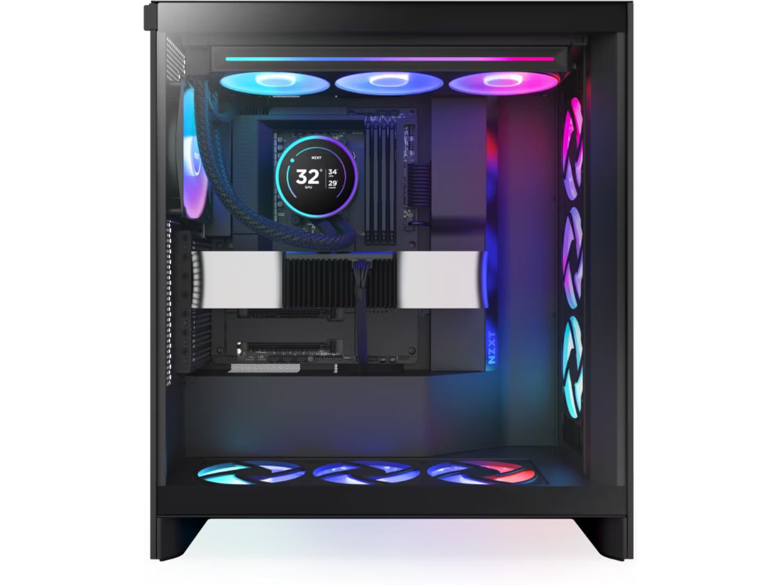 NZXT Kraken 360 Elite V2 2024 RGB Køler (sort) CPU - Vandkøling