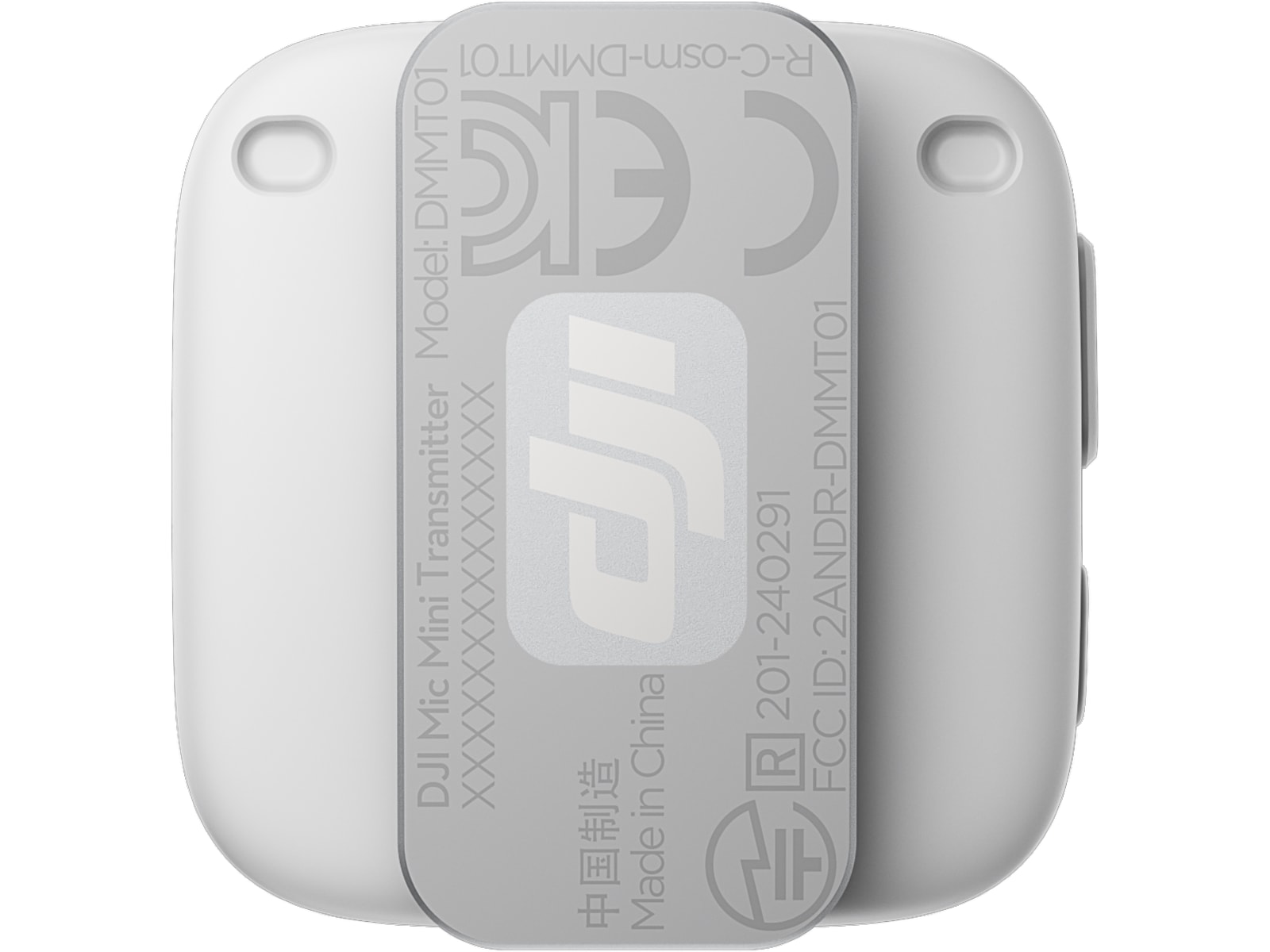 DJI Mic Mini sender (Arctic White) Streaming tilbehør
