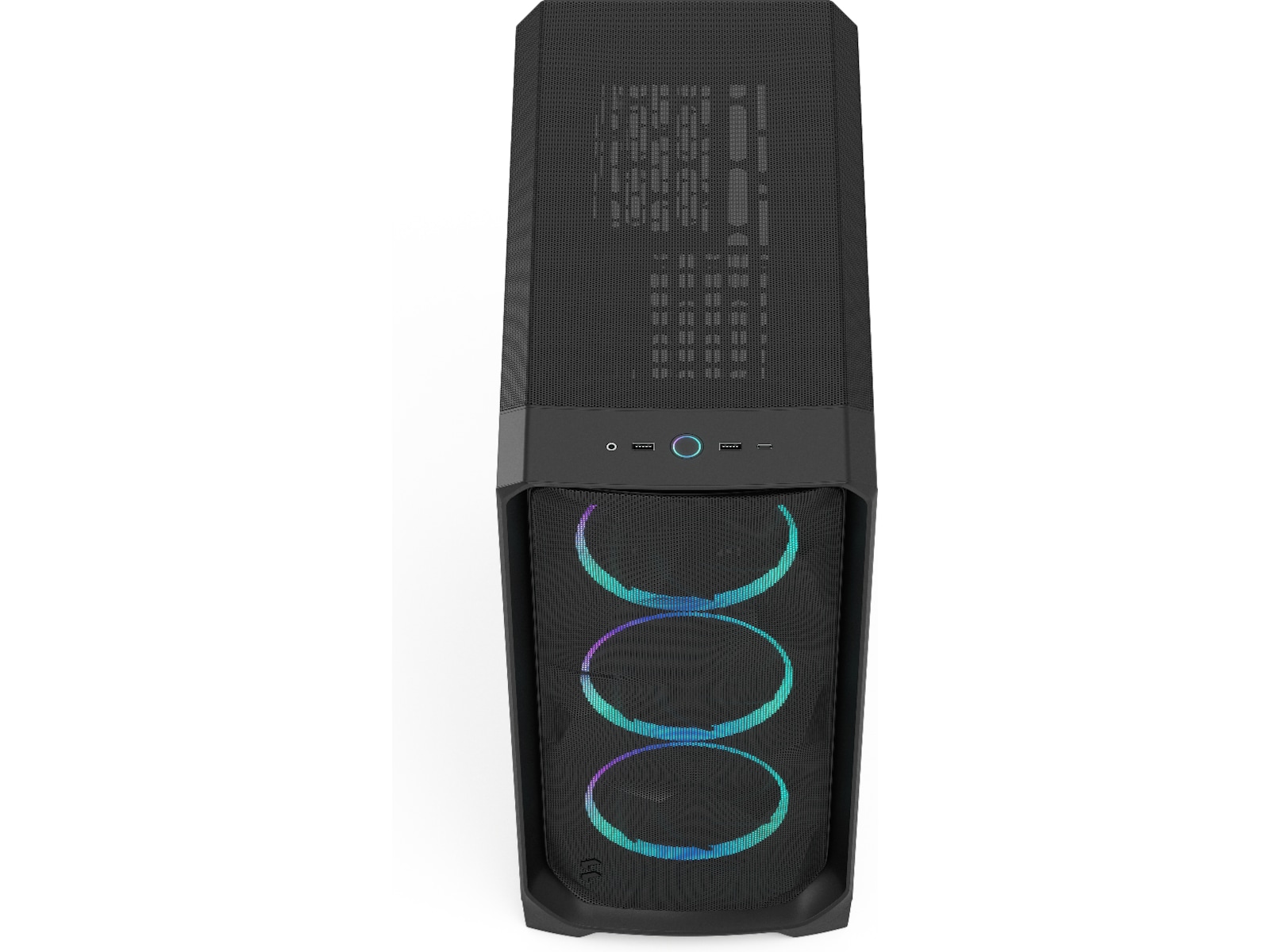 Fractal Meshify 3 RGB TG Light Tint Mid Tower (sort) Midi Tower