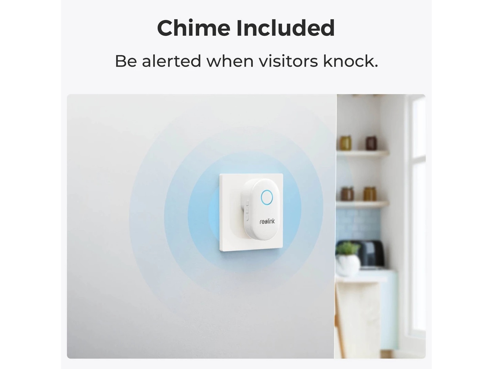 Reolink D340W Smart WiFi Video Dørklokke Dørklokker