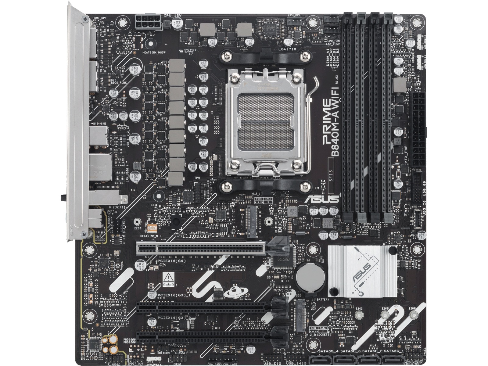 ASUS PRIME B840M-A WIFI Bundkort AMD Socket