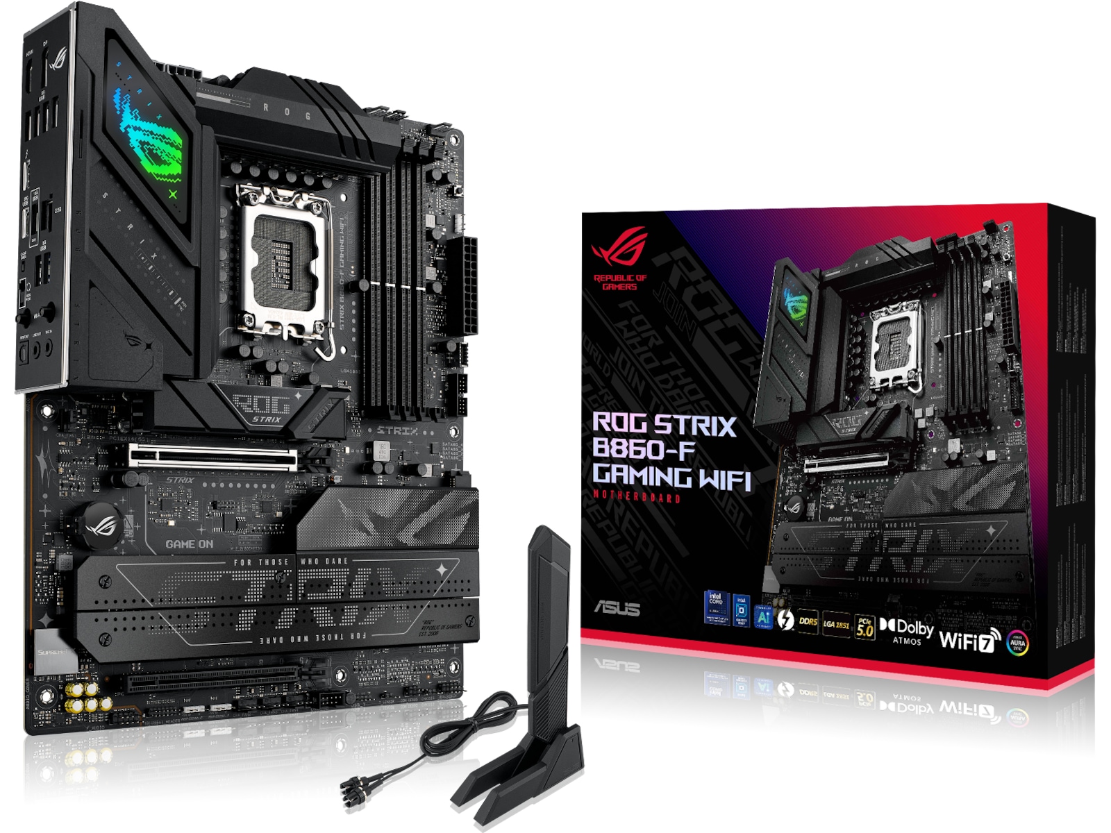 ASUS ROG STRIX B860-F GAMING WIFI Bundkort Intel Socket