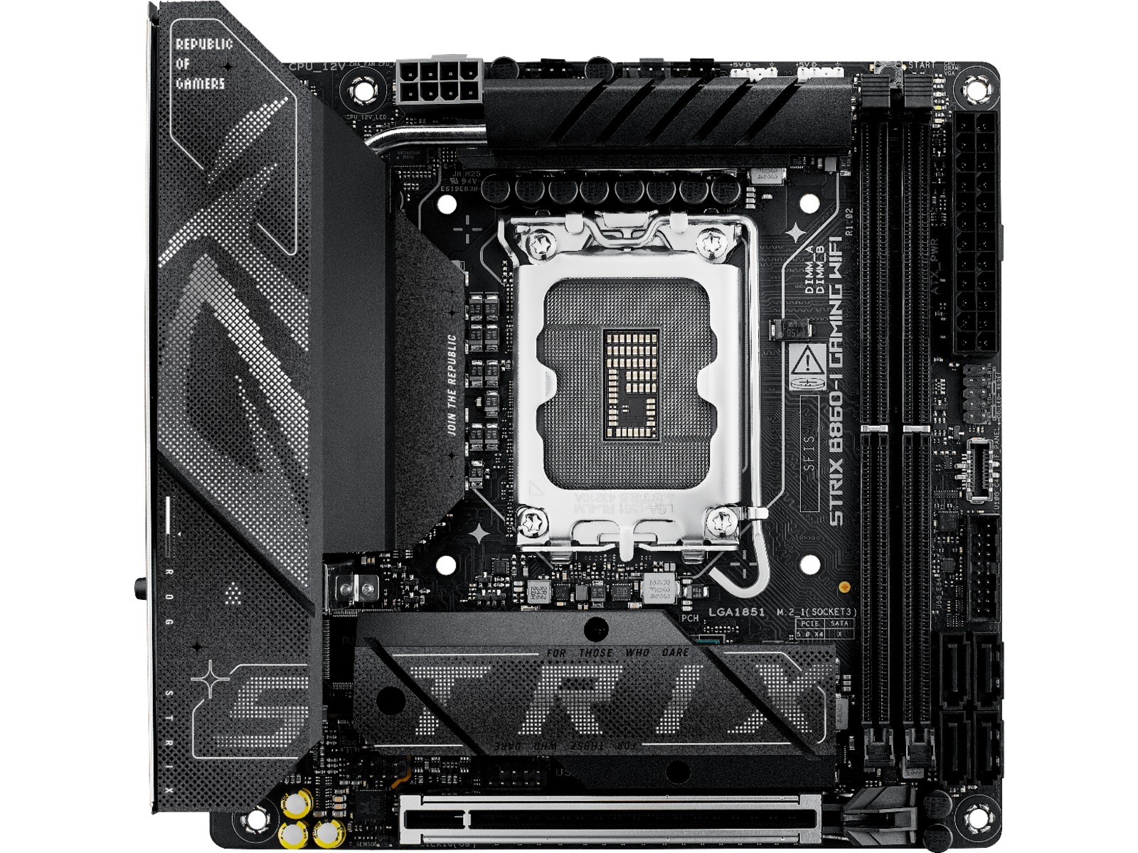 ASUS ROG STRIX B860-I GAMING WIFI Bundkort Intel Socket