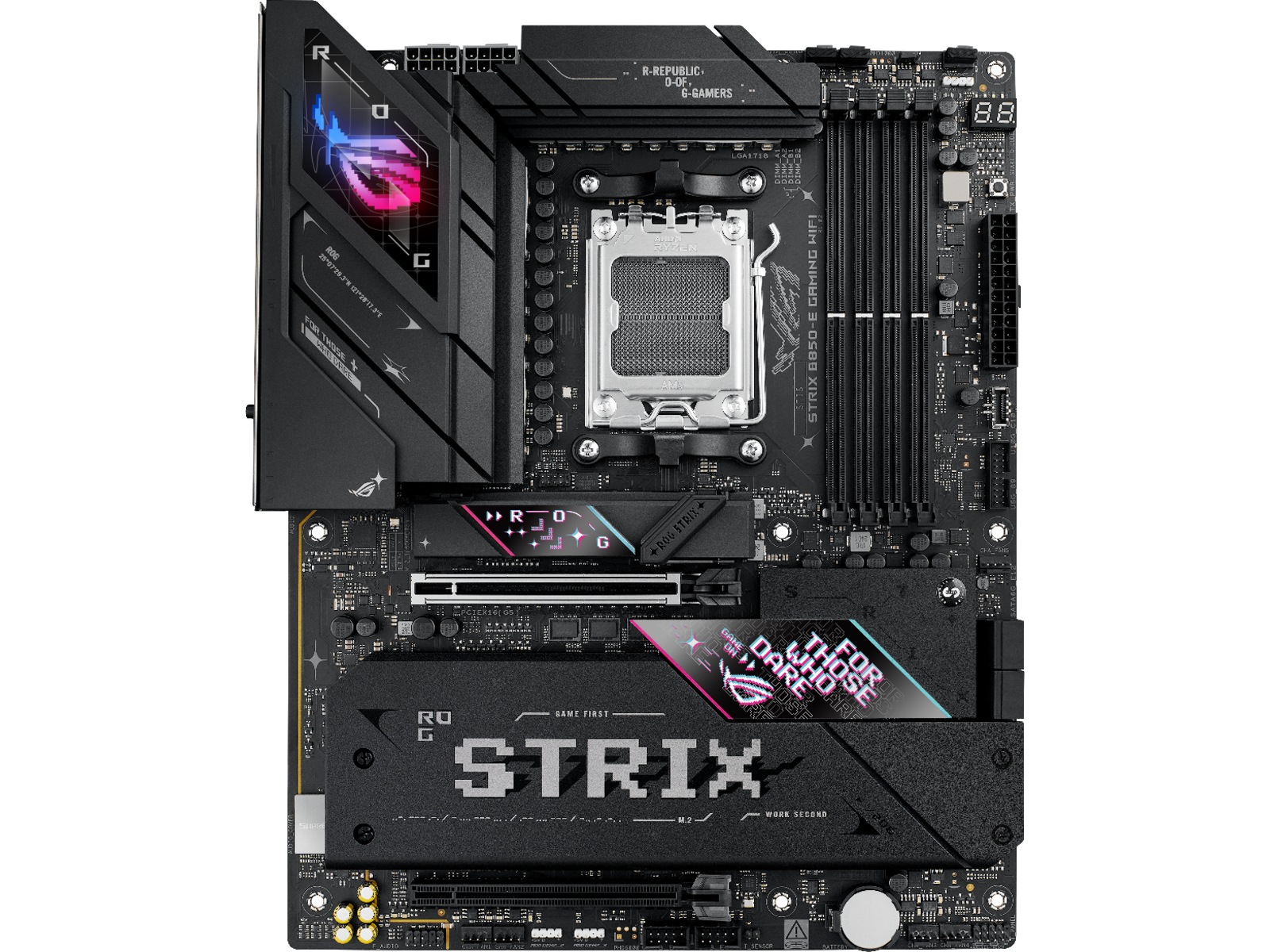 ASUS ROG STRIX B850-E GAMING WIFI Bundkort AMD Socket