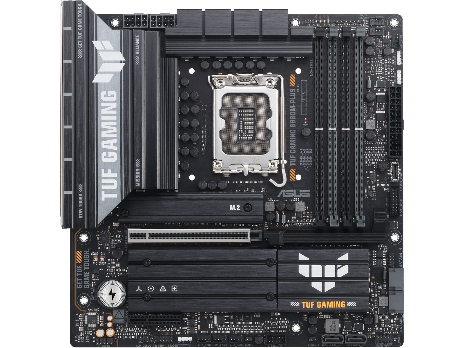 ASUS TUF GAMING B860M-PLUS Bundkort Intel Socket