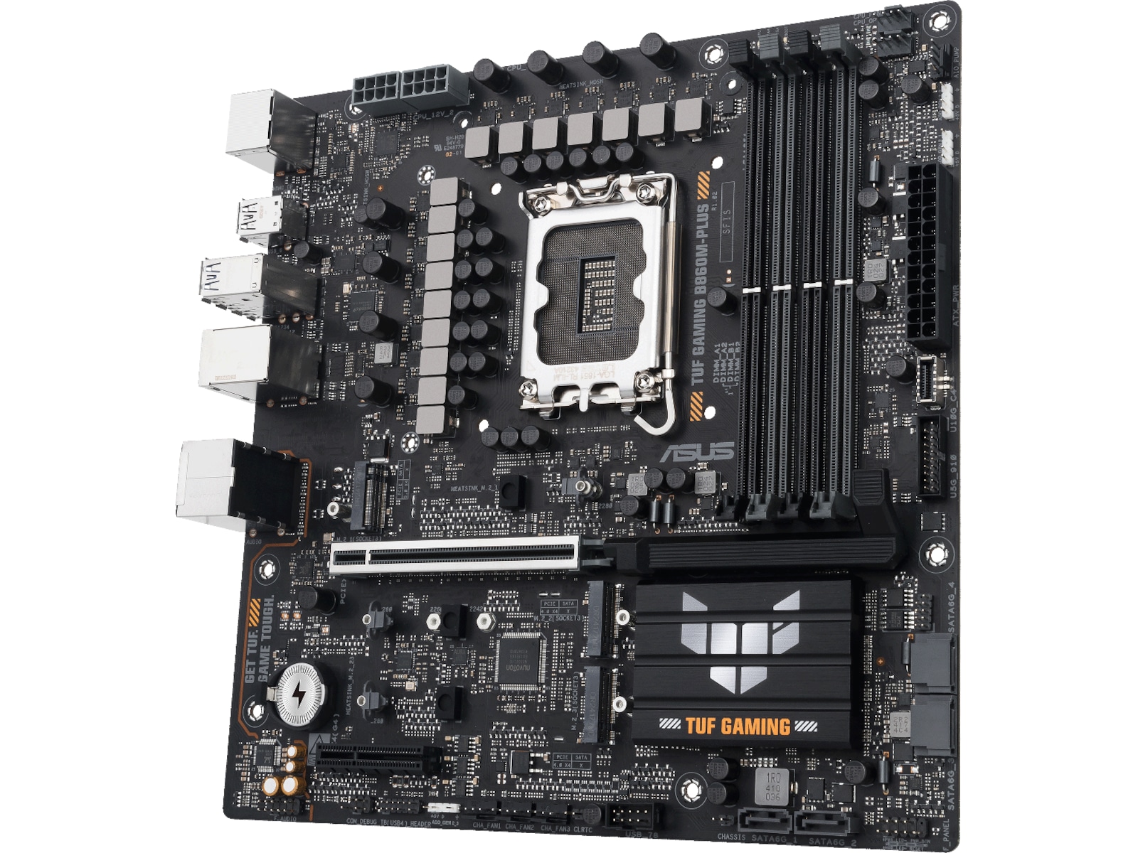 ASUS TUF GAMING B860M-PLUS Bundkort Intel Socket