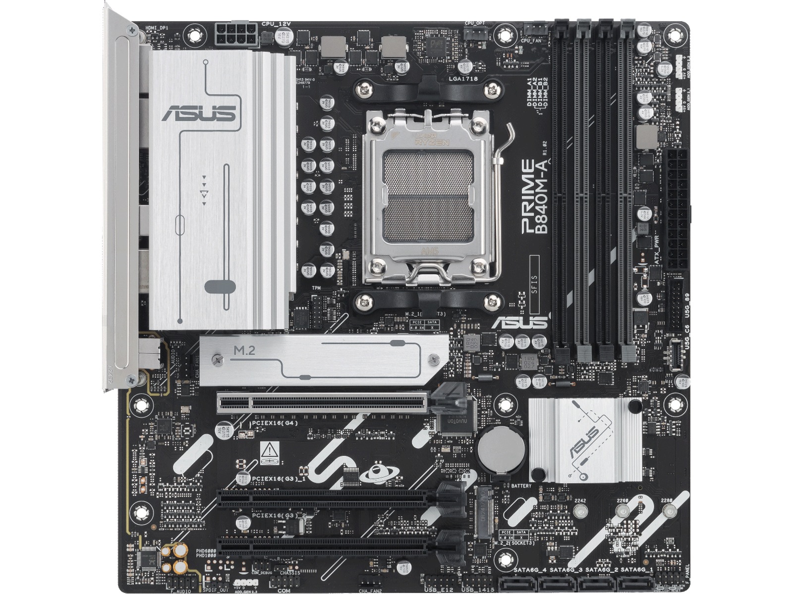 ASUS PRIME B840M-A-CSM Bundkort AMD Socket