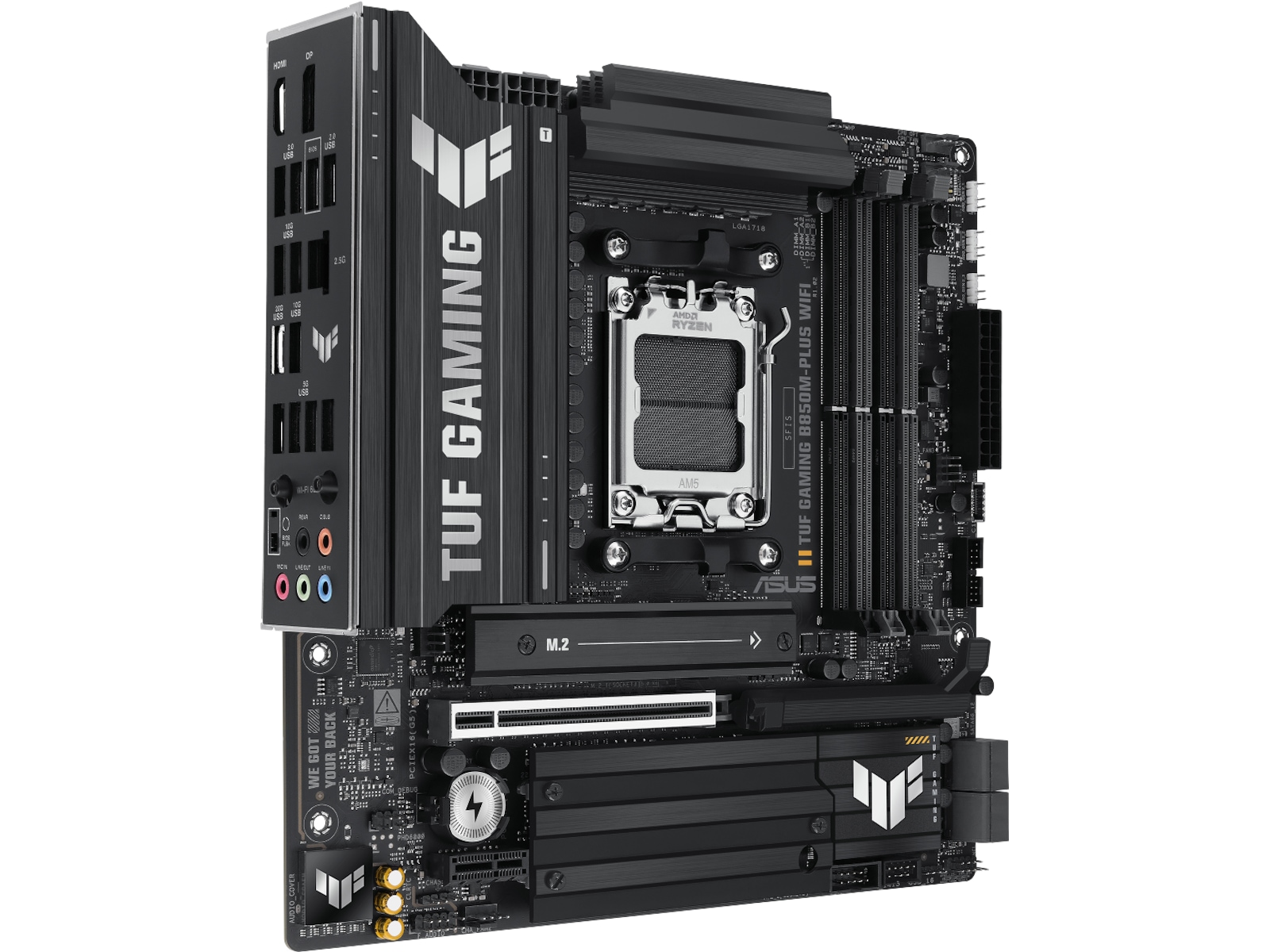 ASUS TUF GAMING B850M-PLUS WIFI Bundkort AMD Socket