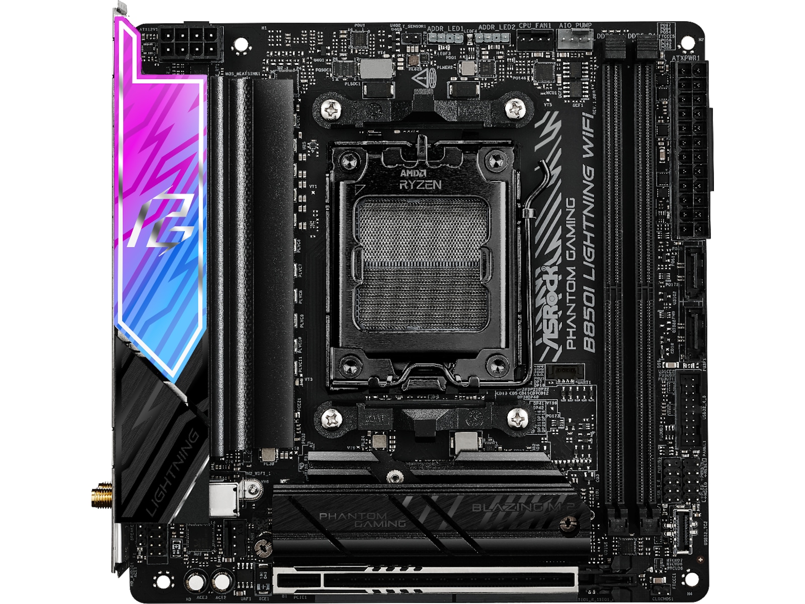 ASRock B850I Lightning WiFi Bundkort AMD Socket