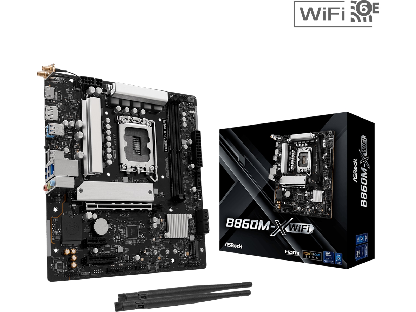 ASRock B860M-X WiFi Bundkort Intel Socket