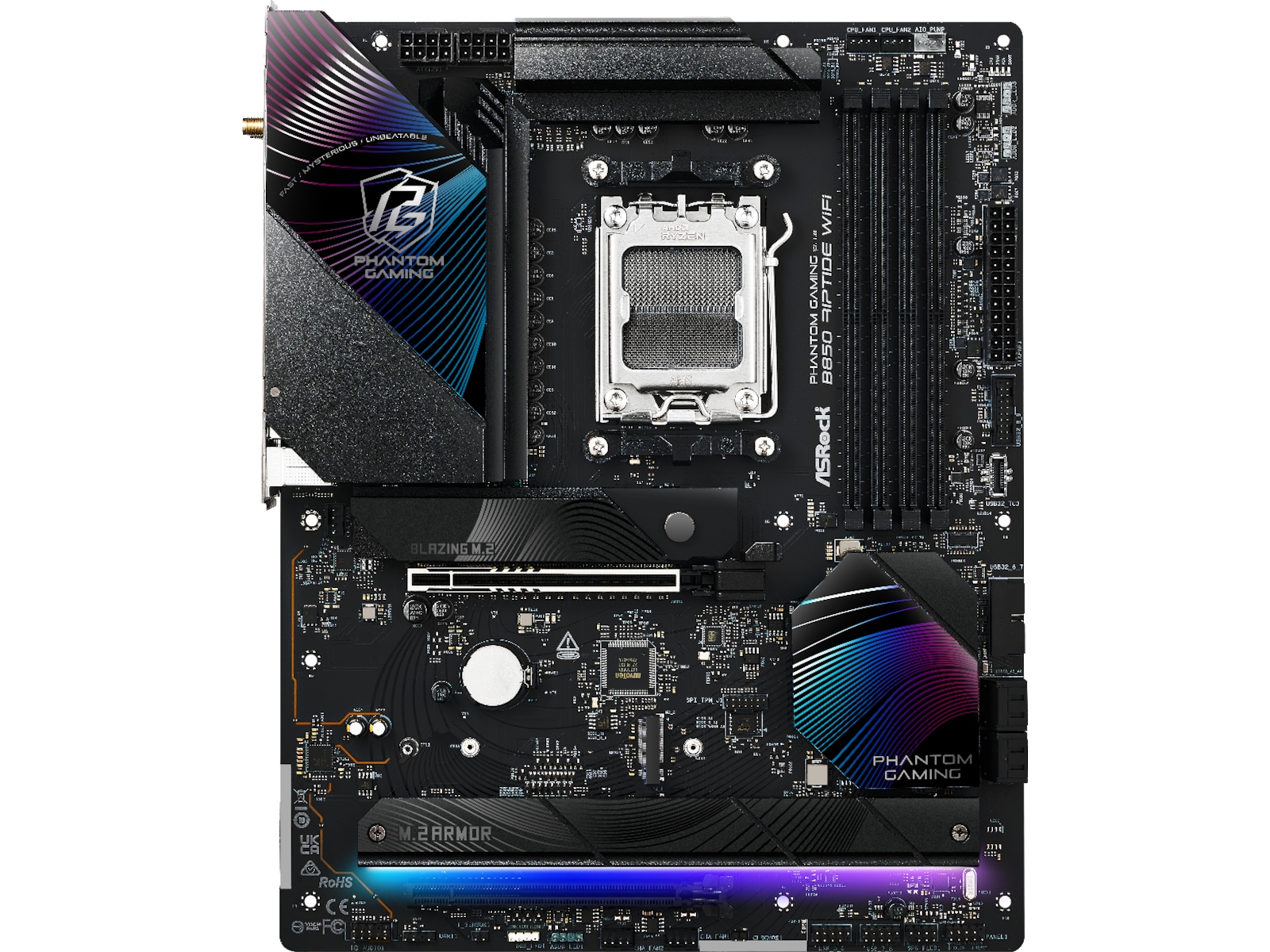 ASRock B850 Riptide WiFi Bundkort AMD Socket
