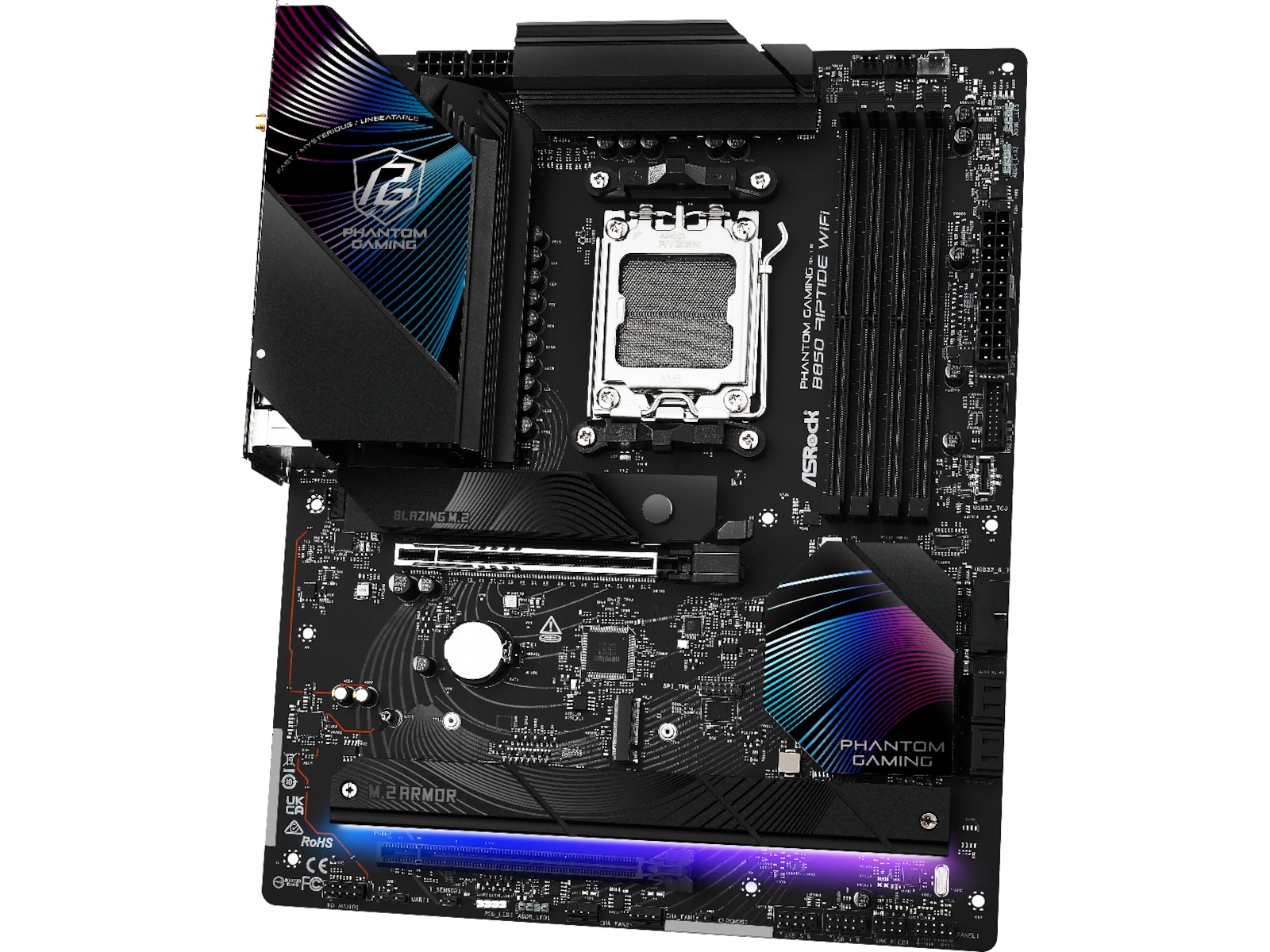 ASRock B850 Riptide WiFi Bundkort AMD Socket