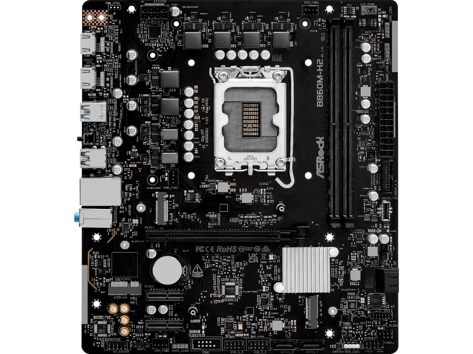 ASRock B860M-H2 Bundkort Intel Socket