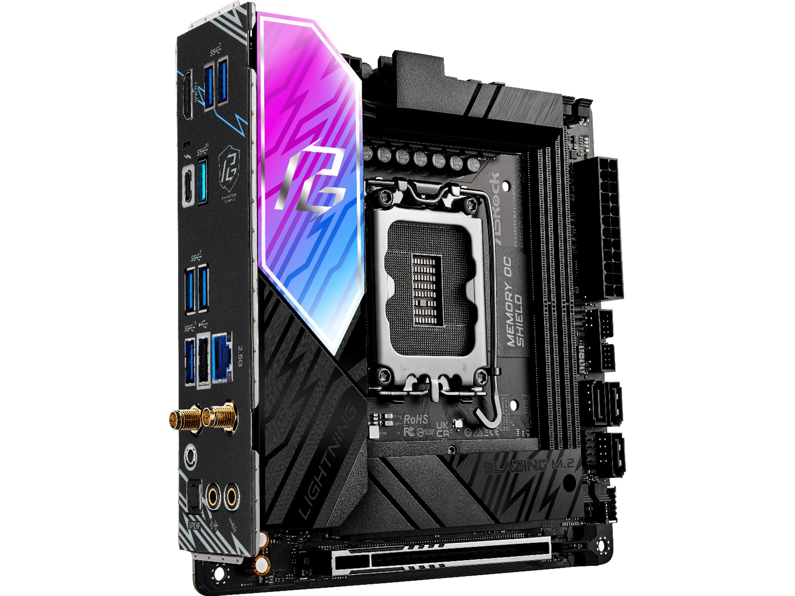 ASRock B860I Lightning WiFi Bundkort Intel Socket