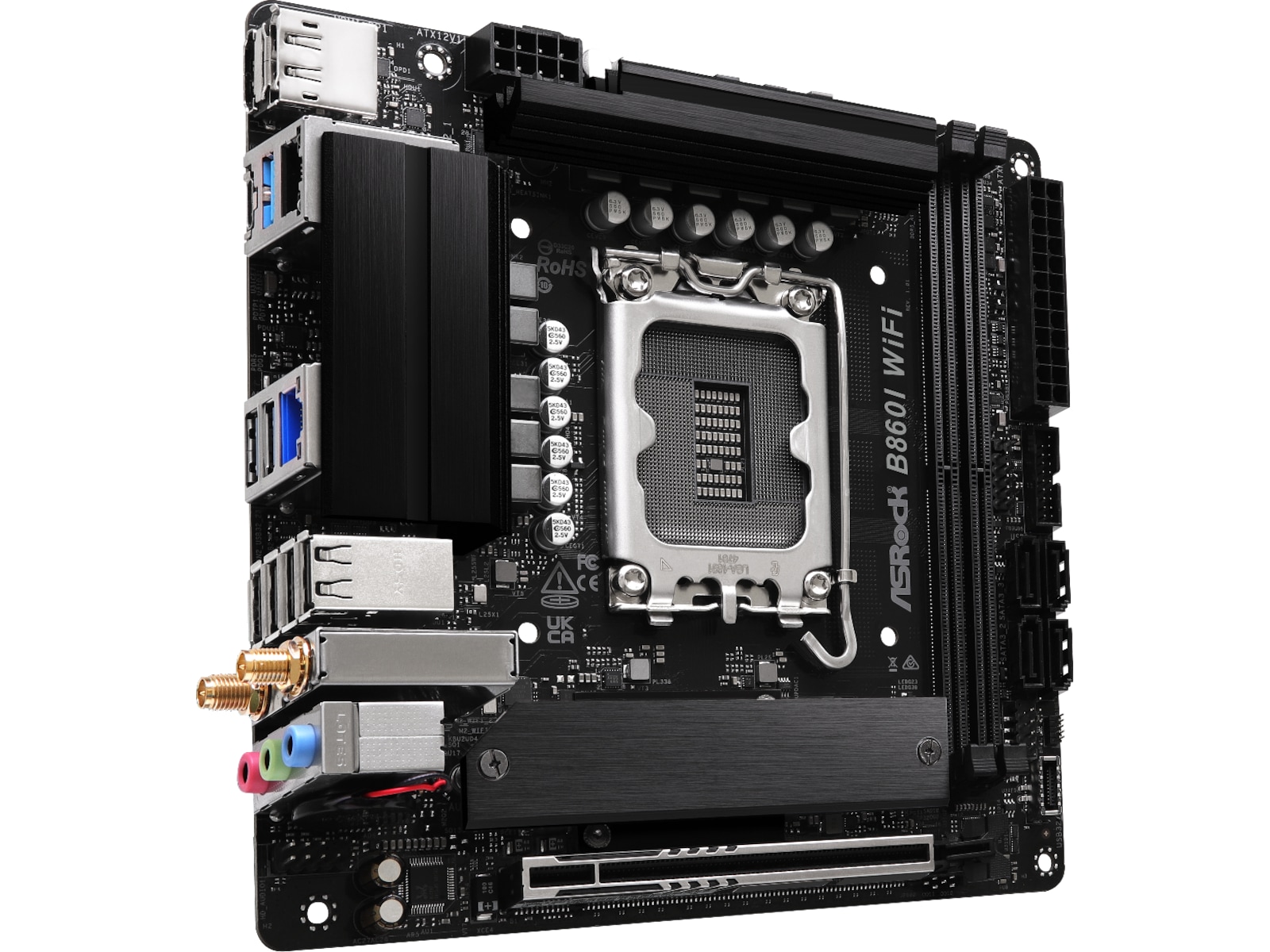 ASRock B860I WiFi Bundkort Intel Socket