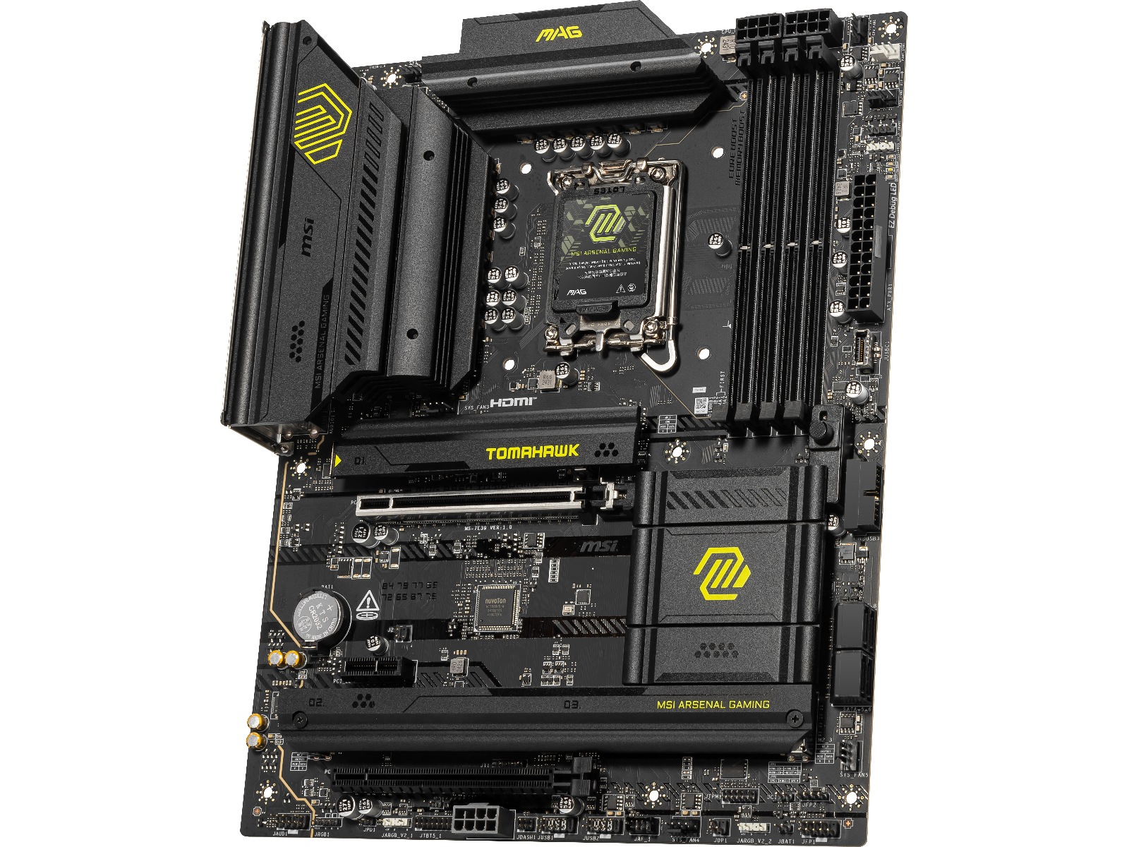 MSI MAG B860 TOMAHAWK WIFI Bundkort Intel Socket