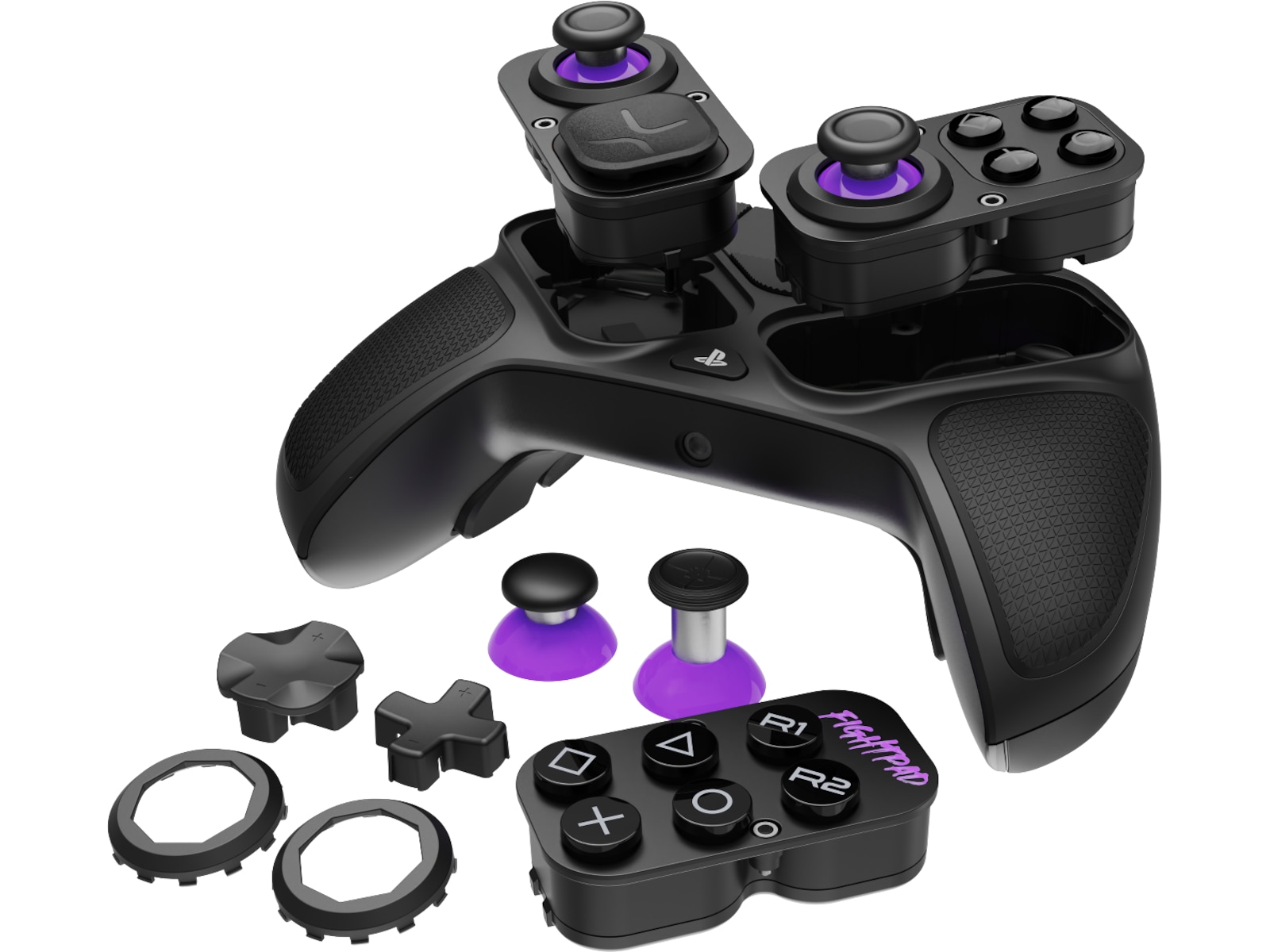 PDP Victrix Pro BFG PS5-controller (sort) Tilbehør til spilkonsoller