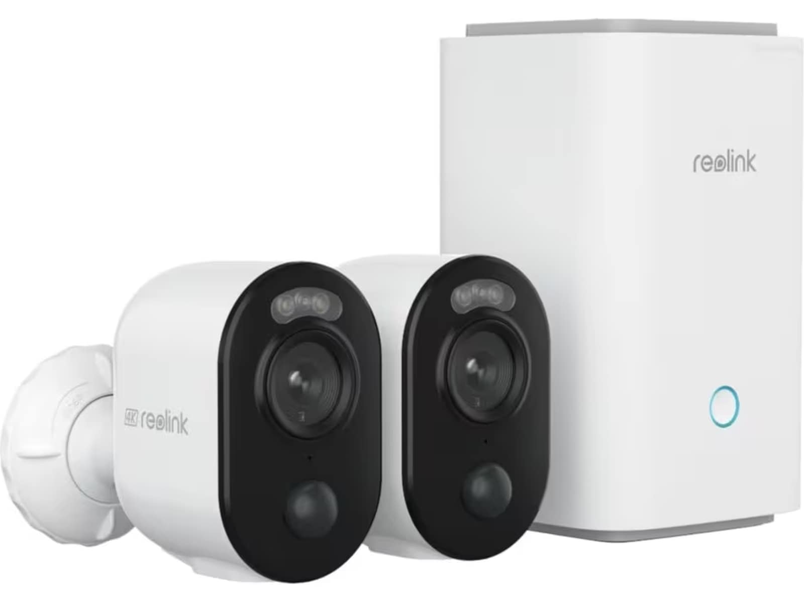 Reolink Home Hub med 2x Argus 3 Ultra 4K kamera Overvågningskameraer