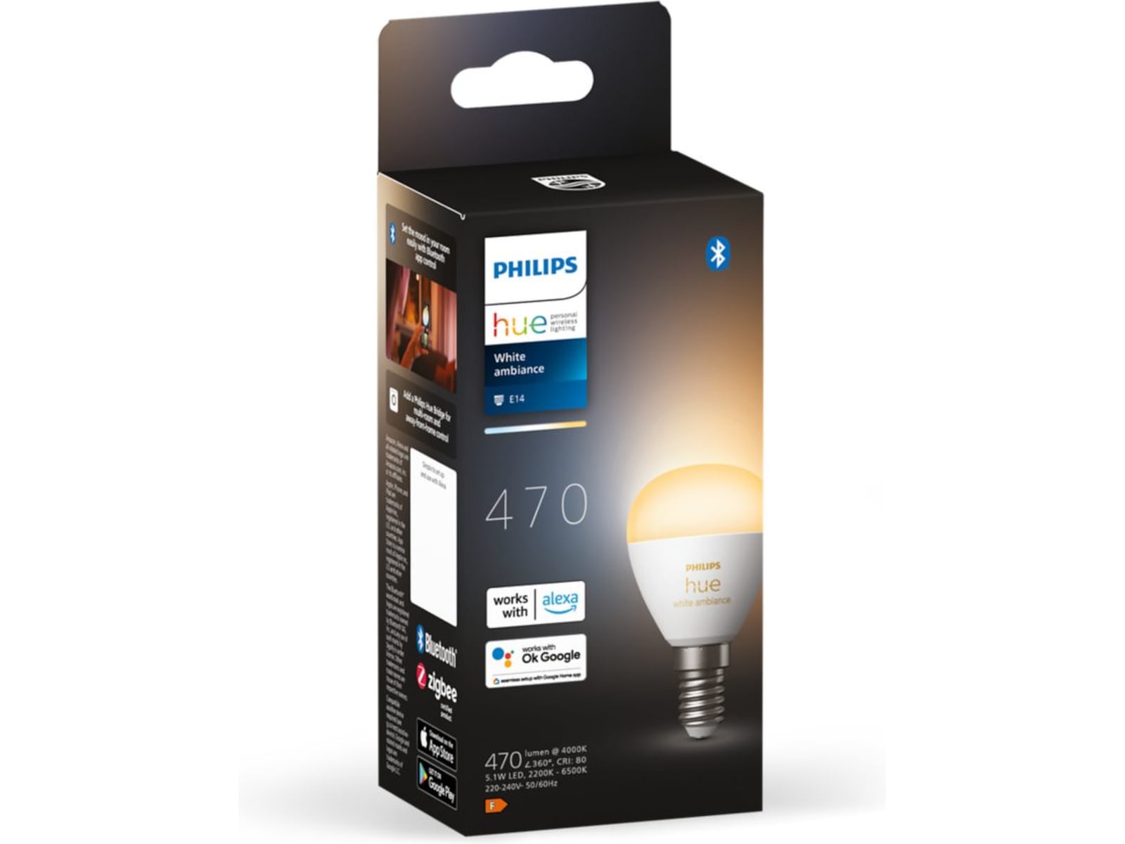 Philips Hue WA 4,3W Luster E14 pære LED-pærer & elpærer