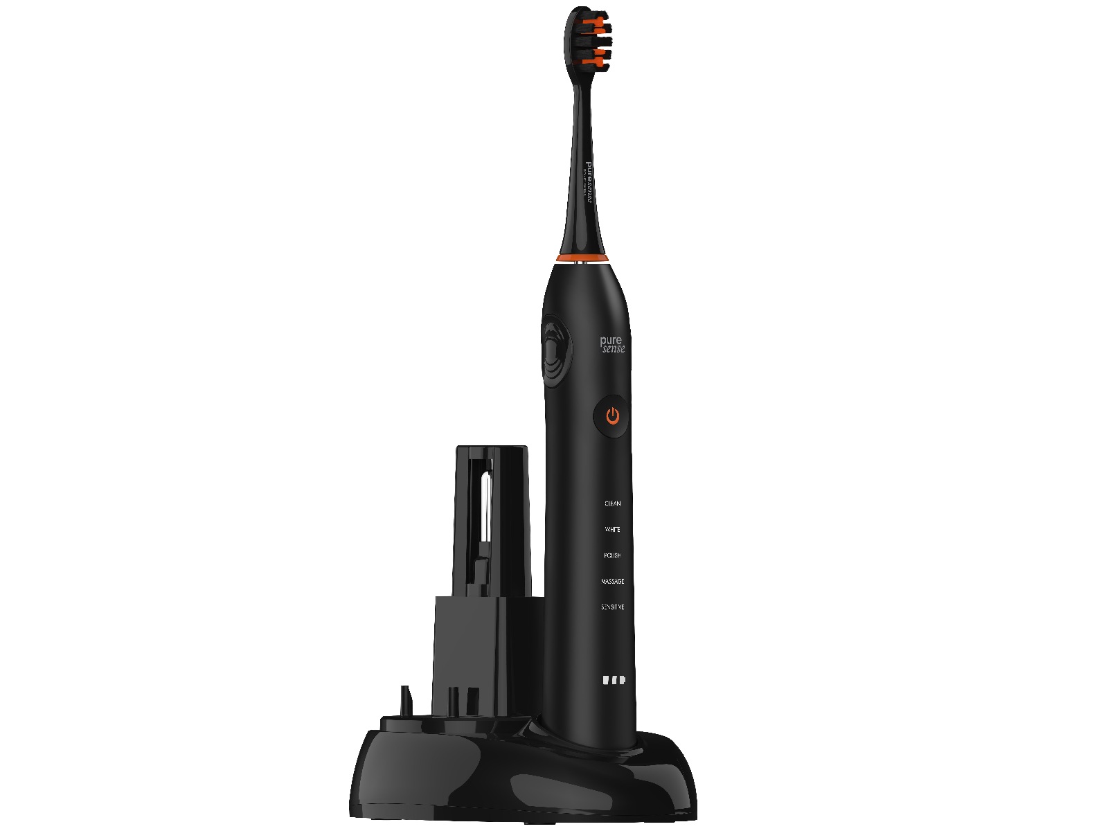 Puresense Dental C Sonic Brilliant Bundle (sort) Elektriske tandbørster