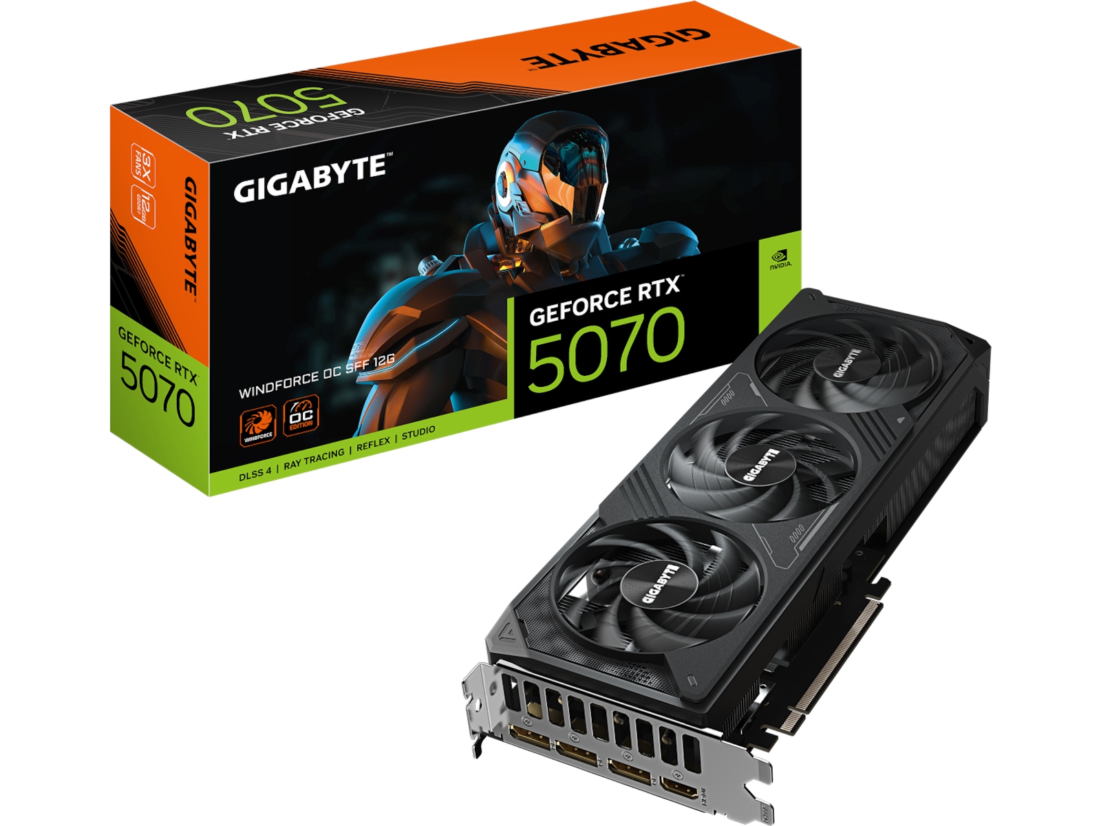 Gigabyte GeForce RTX 5070 WINDFORCE OC Grafikkort