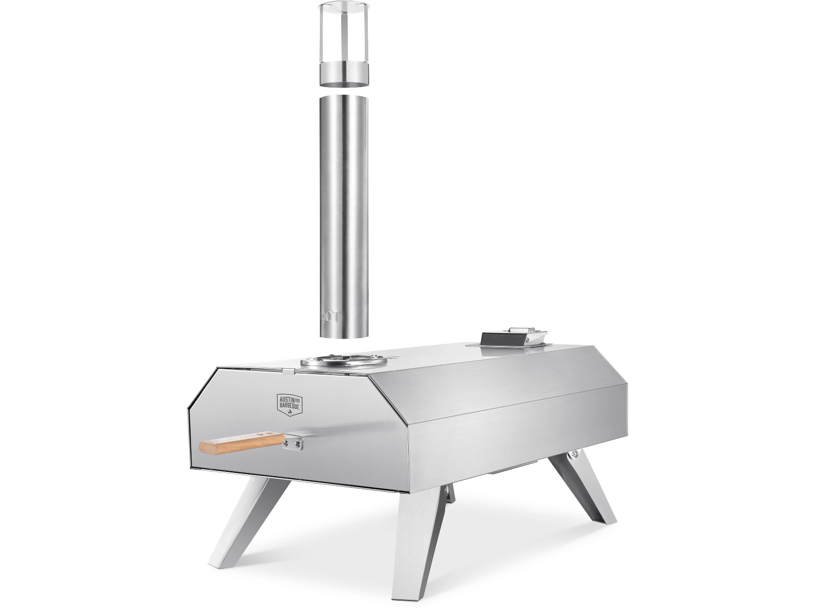 Austin and Barbeque Pizza Oven Pellet 12" Pizzaovne