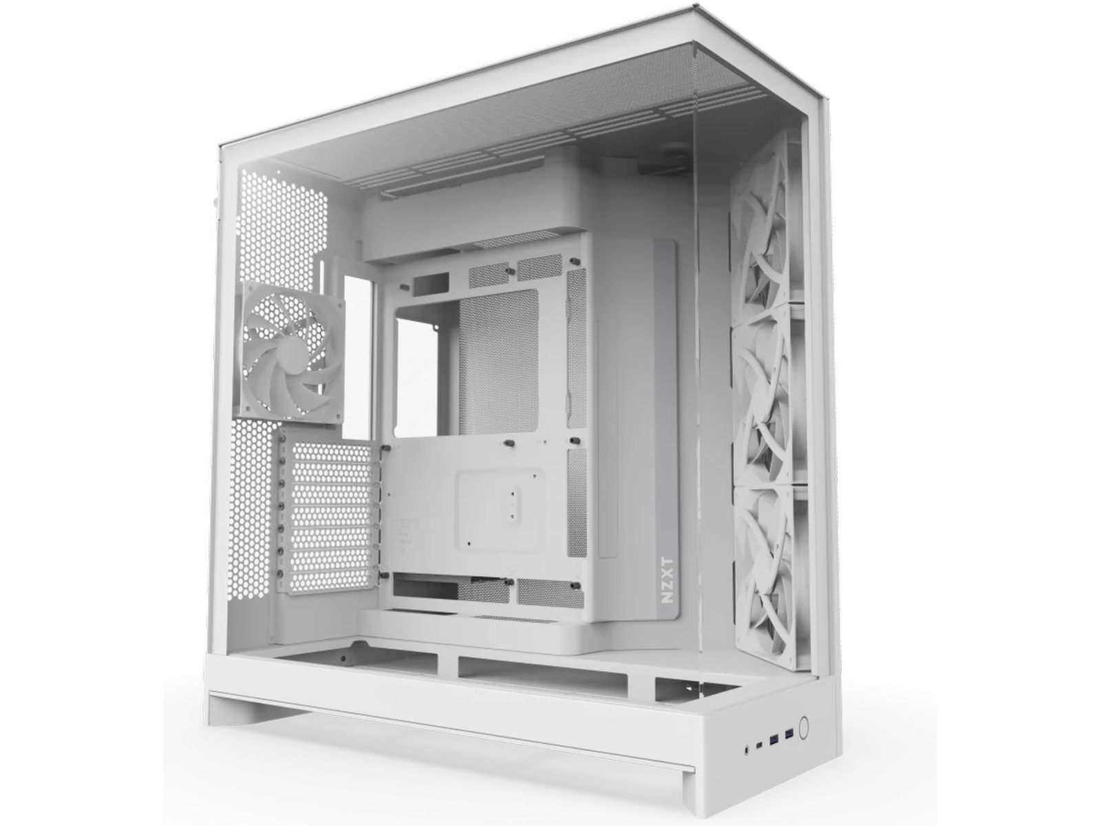 NZXT H9 Flow Mid Tower (hvidt) Midi Tower