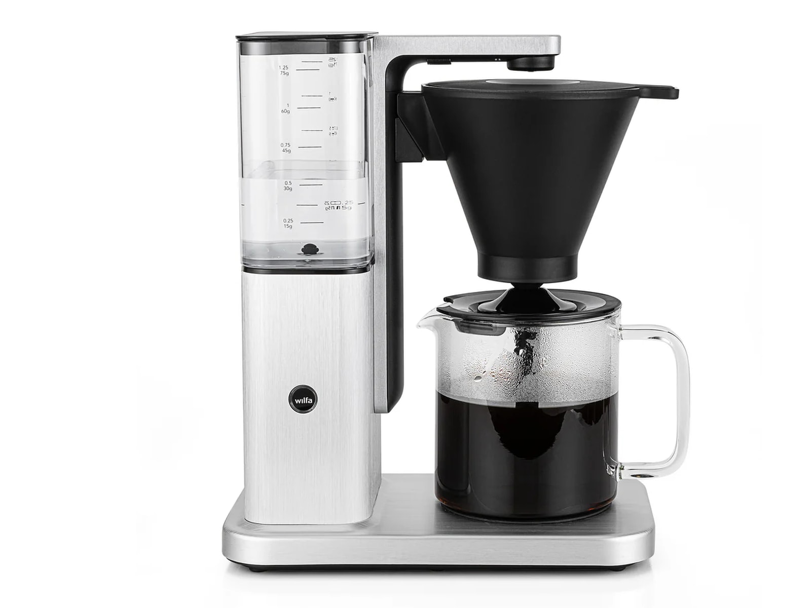 Wilfa Zense Alux kaffemaskine (børstet aluminium) Kaffemaskiner