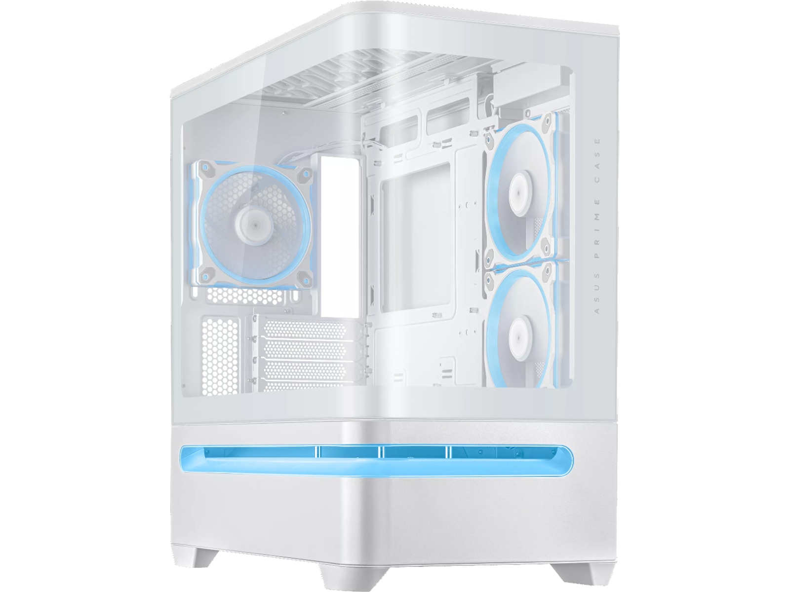 Asus PRIME AP202 TG ARGB mATX Tower (hvidt) Mini/Micro/Nano tower