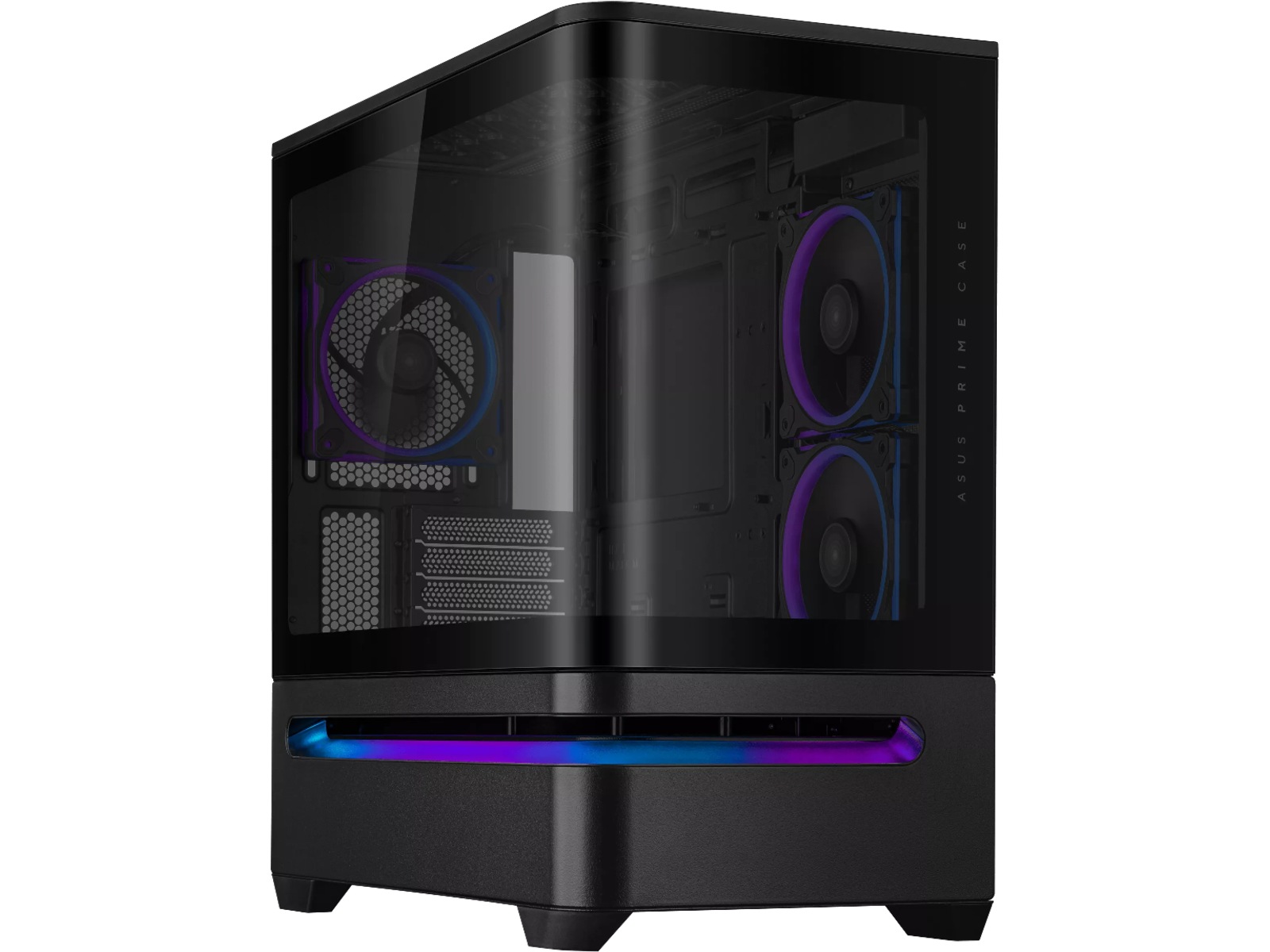 Asus PRIME AP202 TG ARGB mATX Tower (sort) Mini/Micro/Nano tower