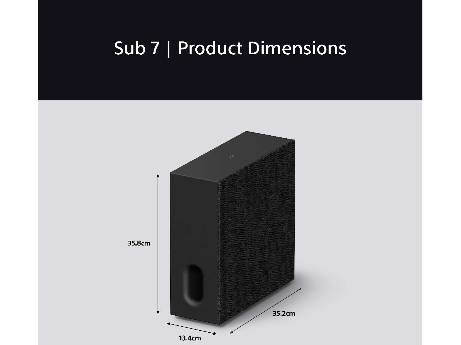 Sony BRAVIA Theater Sub 7 trådløs subwoofer Subwoofers