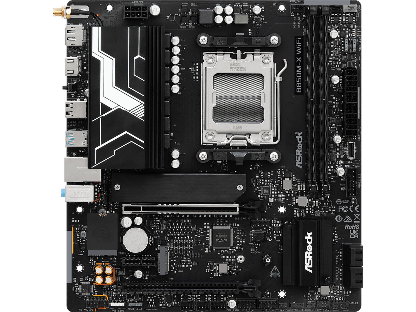 ASRock B850M-X WIFI R2.0 Bundkort AMD Socket
