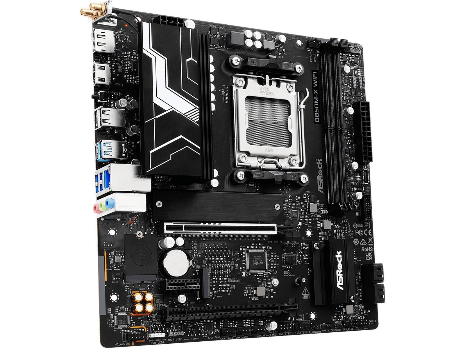 ASRock B850M-X WIFI R2.0 Bundkort AMD Socket