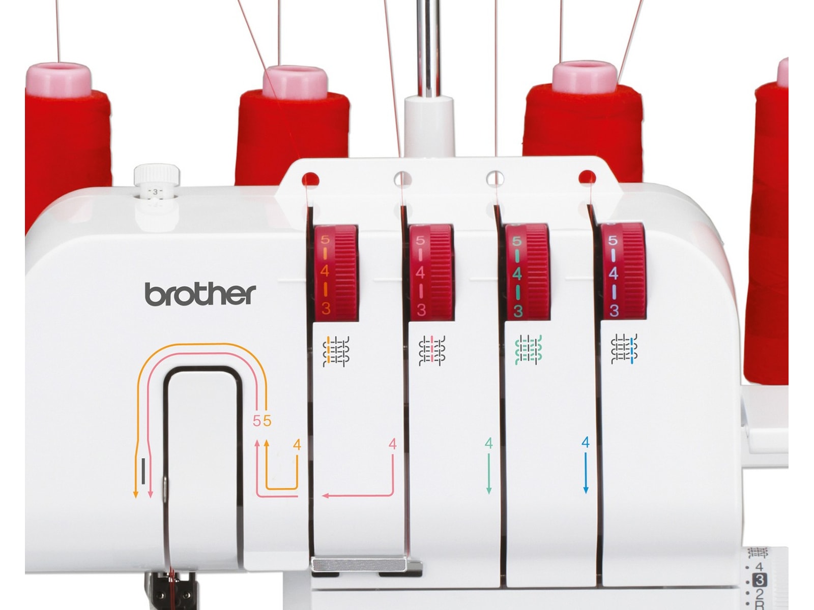 Brother M343DVP1 overlock maskine Symaskiner