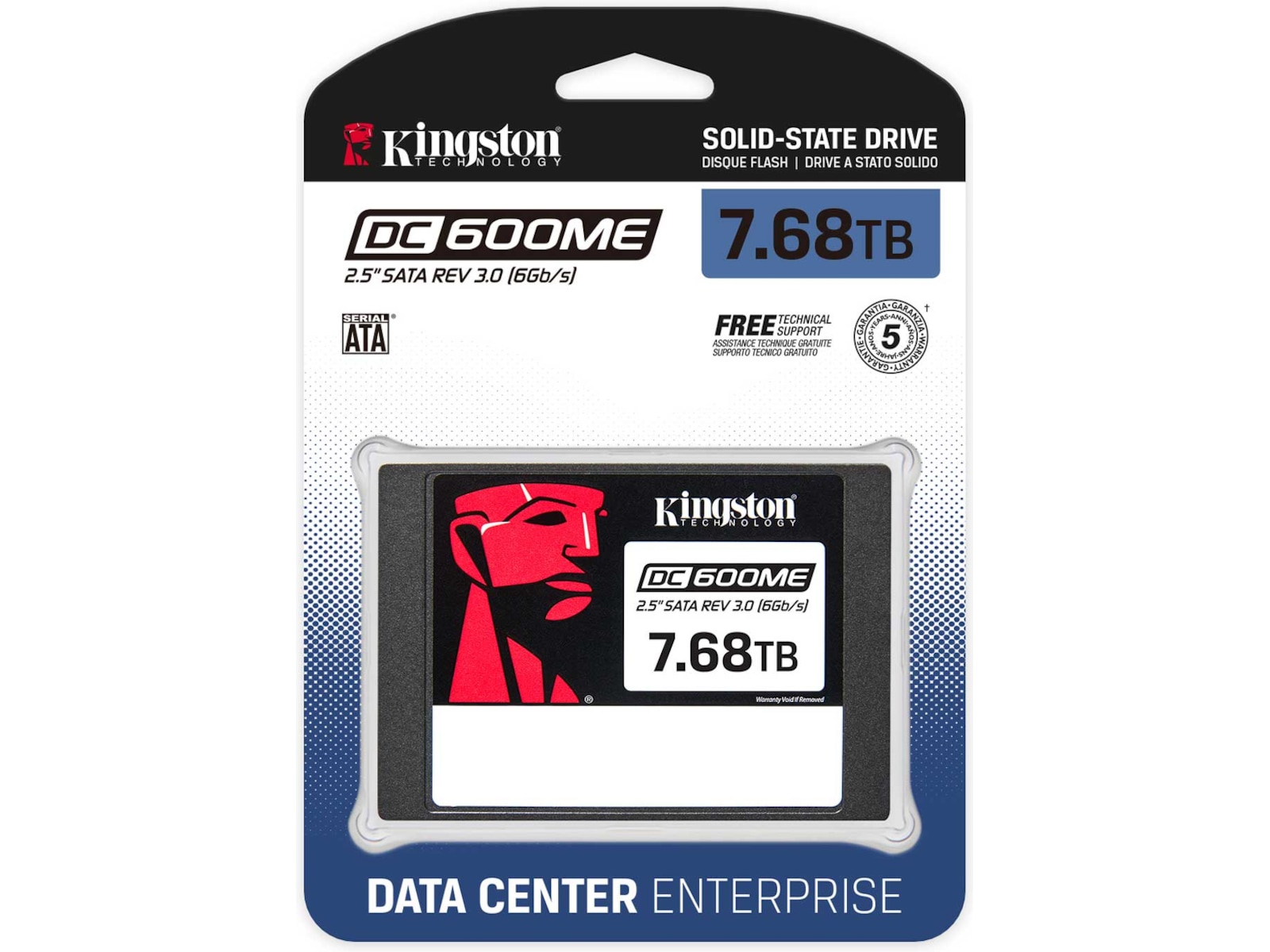 Kingston DC600ME 2.5" SATA 7.68TB SSD 2.5