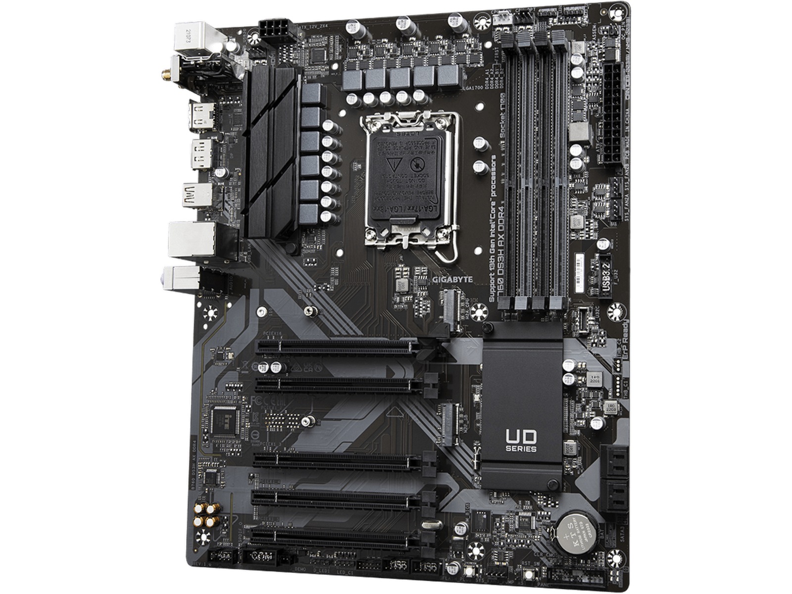 Gigabyte B760 DS3H AX DDR4 Bundkort Intel Socket
