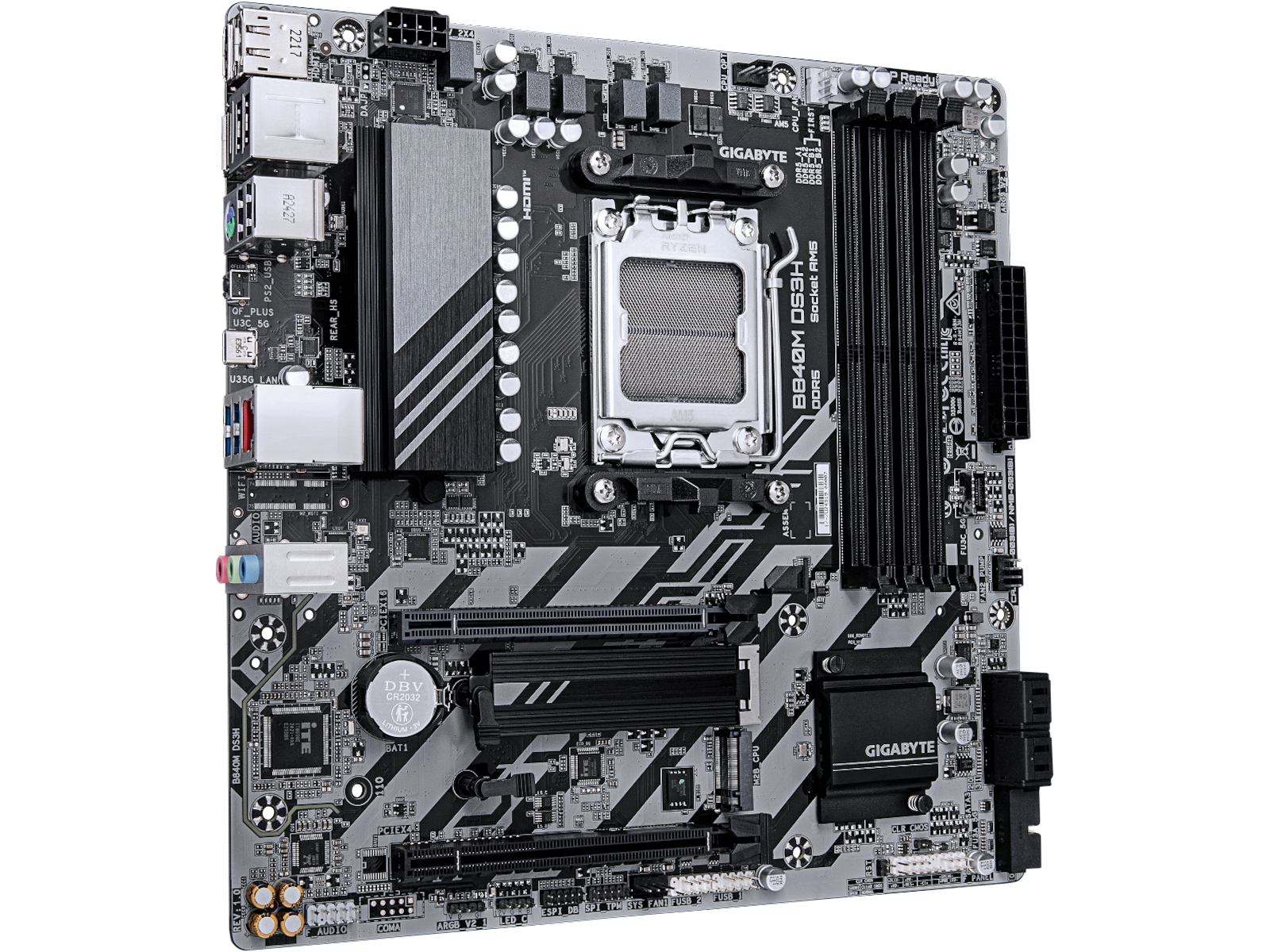 Gigabyte B840M DS3H Bundkort AMD Socket