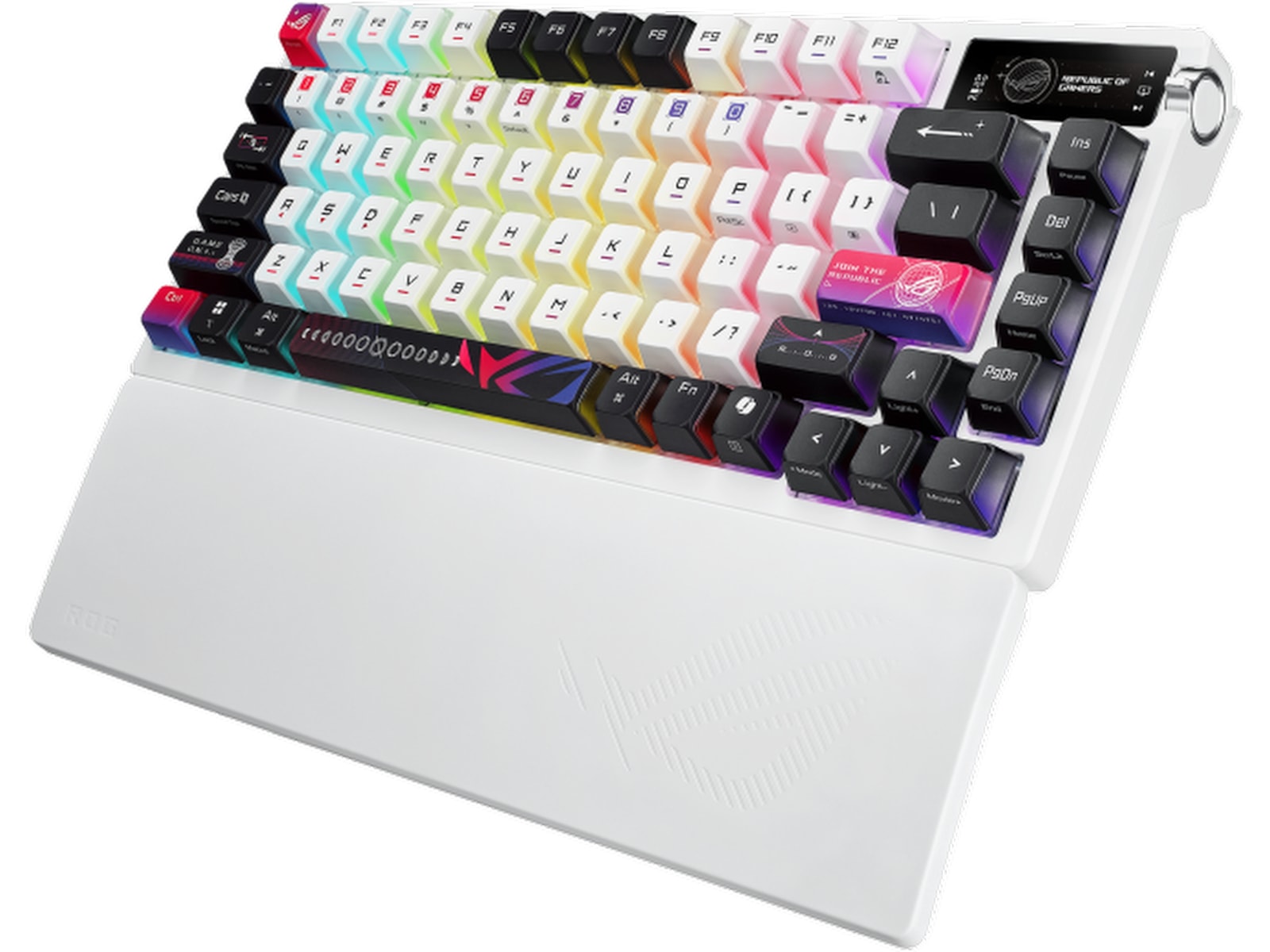 Asus M704 ROG Azoth X Trådløst Gamingtastatur (hvit) Gamingkeyboard