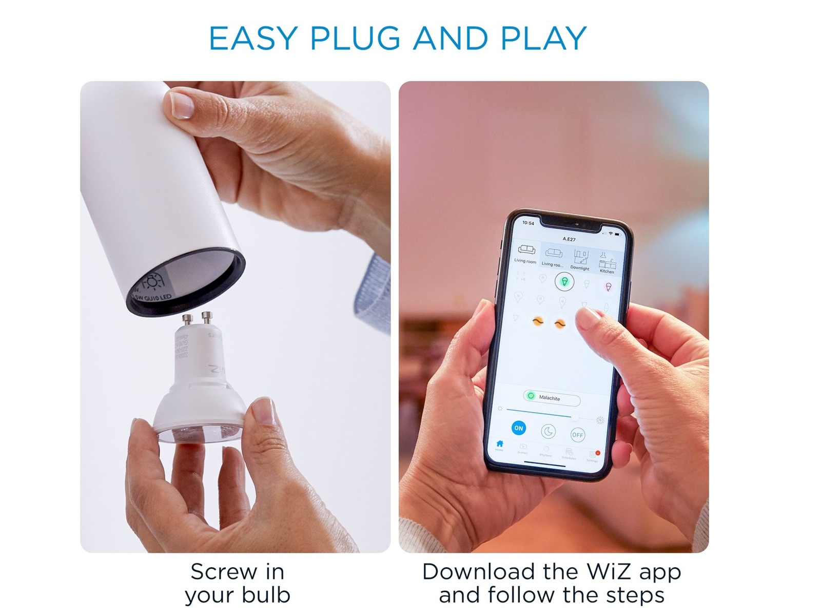 WiZ BLE spot 50w GU10 pære LED-pærer & elpærer