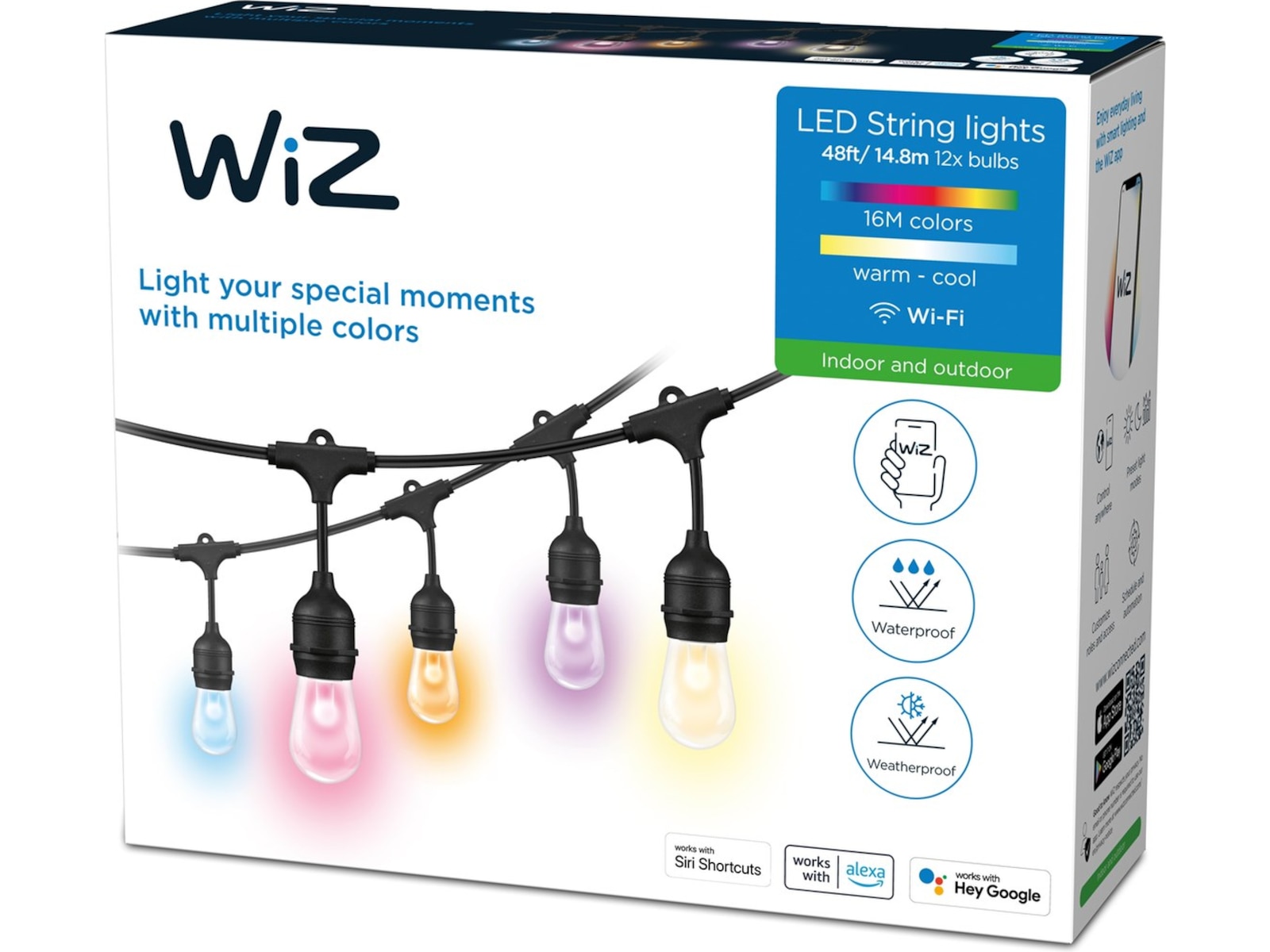 WiZ lyskæder 14,8 m LED-pærer & elpærer