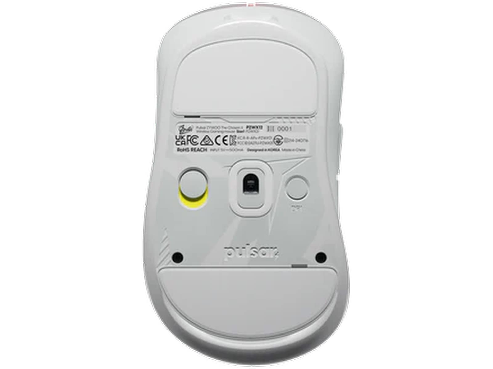 Pulsar ZywOo the Chosen Mini Trådløs Gamingmus (hvidt) Gamingmus