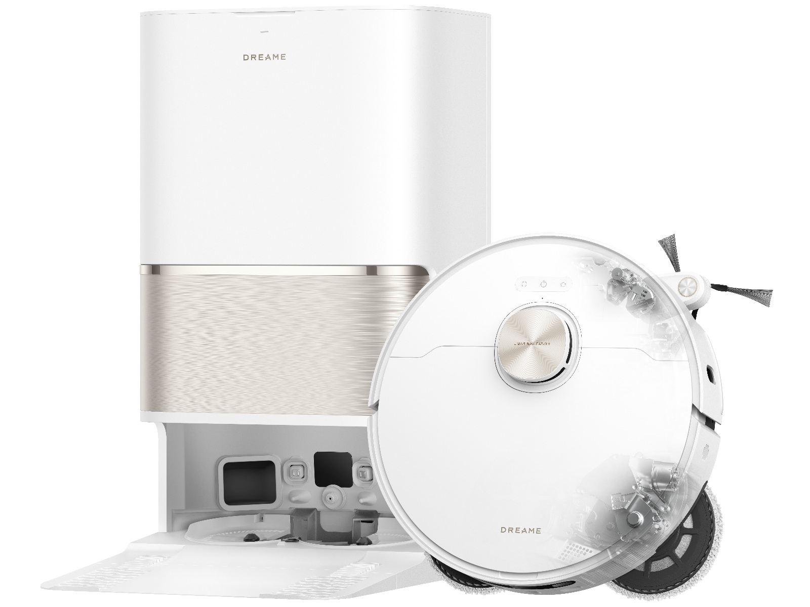 Dreame L50 Ultra robotstøvsuger (hvid) Robotstøvsugere