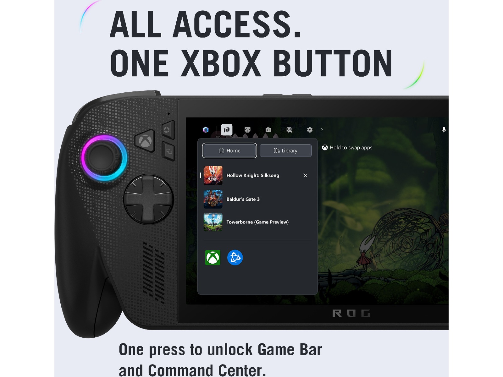 ROG Xbox Ally X Håndholdte spillekonsoller