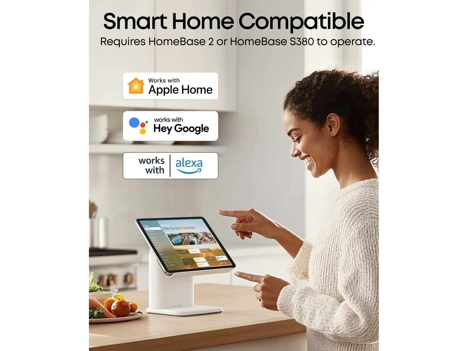 Eufy EufyCam 4x E40 sikkerhedskamera (HomeBase S380) Overvågningskameraer