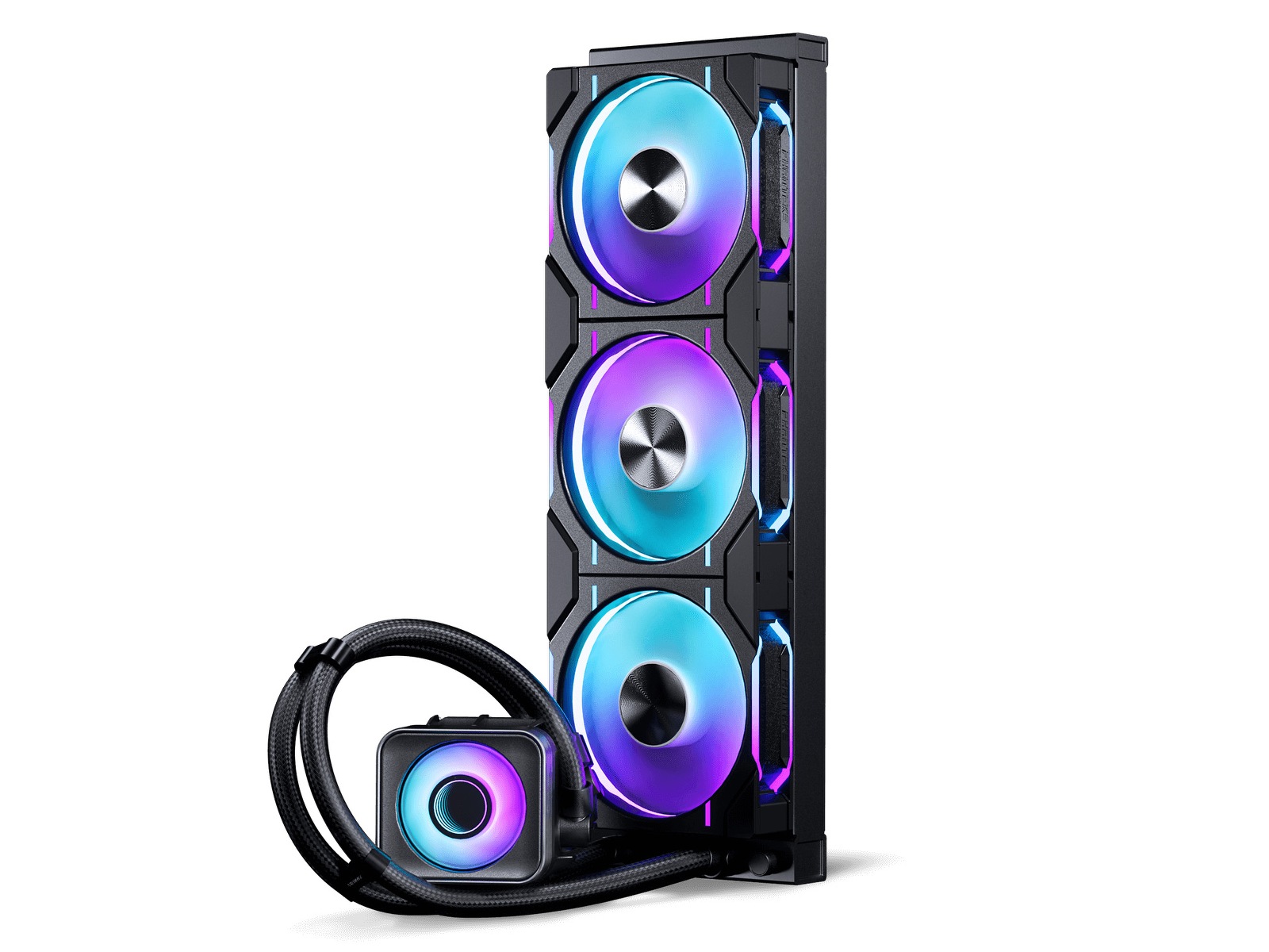 Phanteks Glacier One 360D30 X2 DRGB AIO Køler (sort) CPU - Vandkøling