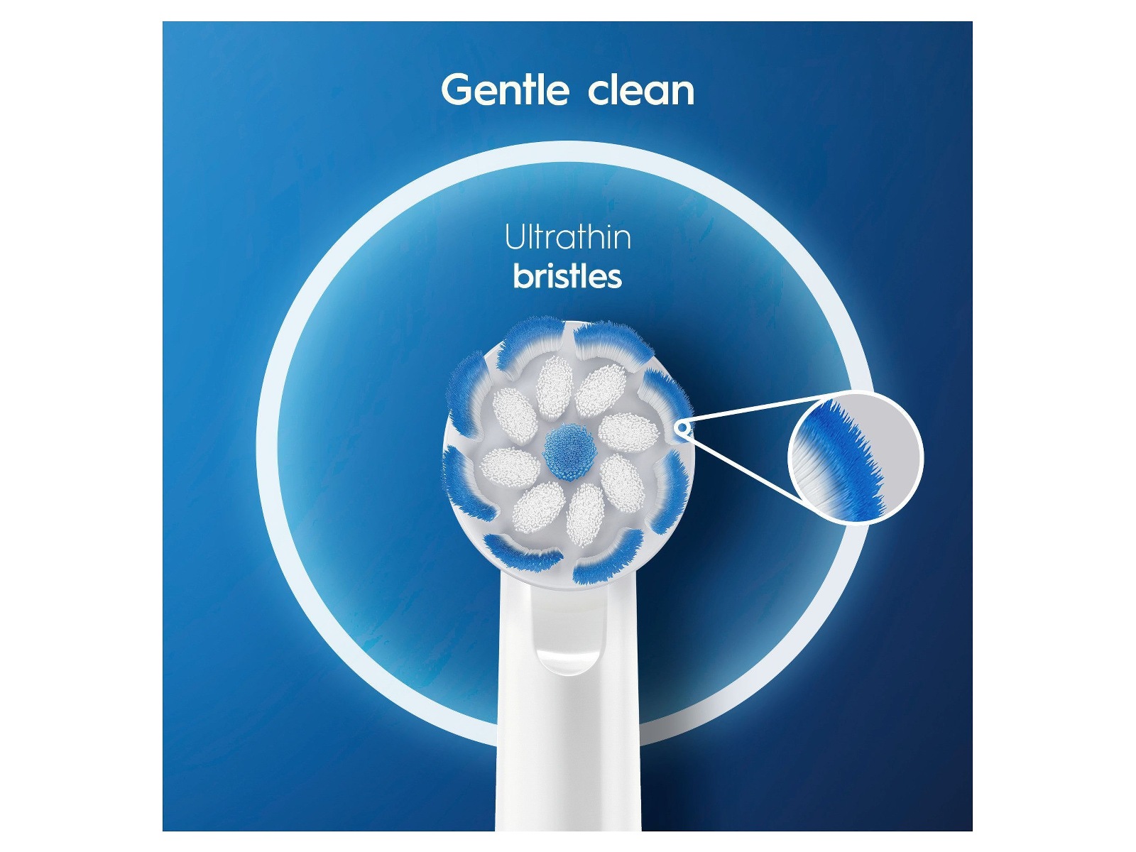 Oral-B Pro Sensitive Clean Børstehoveder (10 stk) Tandbørstehoveder