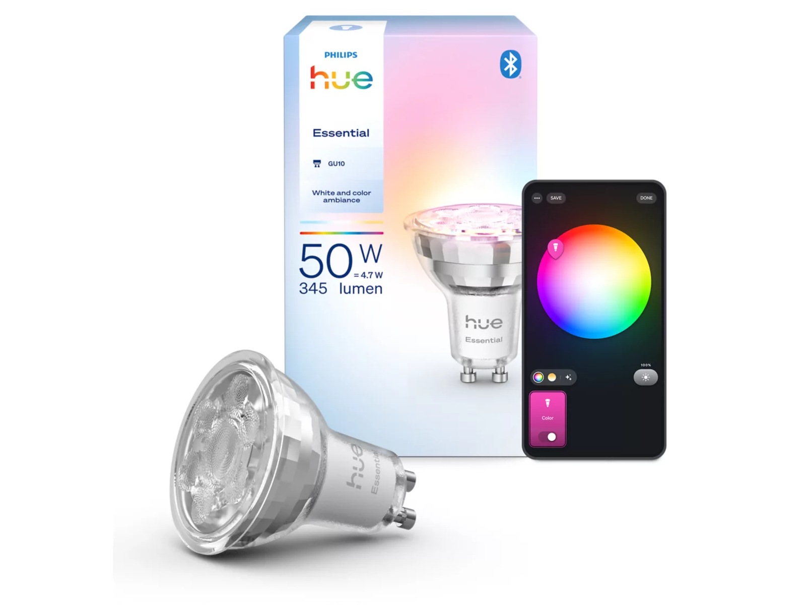 Philips Hue Essential GU10 pære spot LED-pærer & elpærer