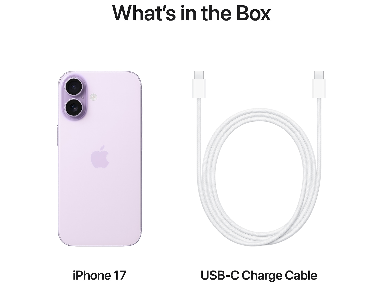 iPhone 17 256GB (lavendel) Mobiltelefoner